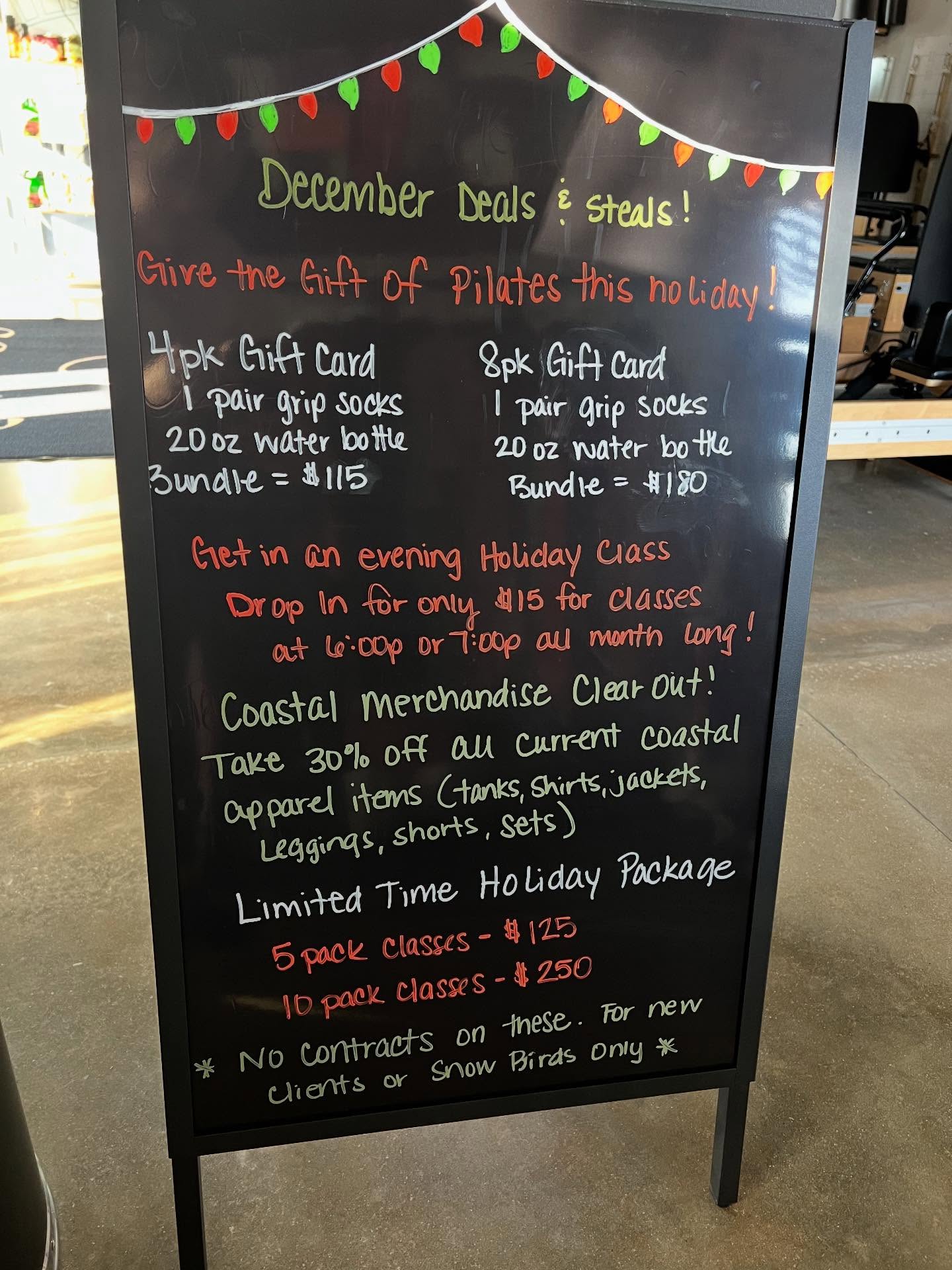 December deals are coming in hot!
We have a ton of promos this month to keep you on track into the new year. Don’t wait till January to get started because these are for a limited time only!
