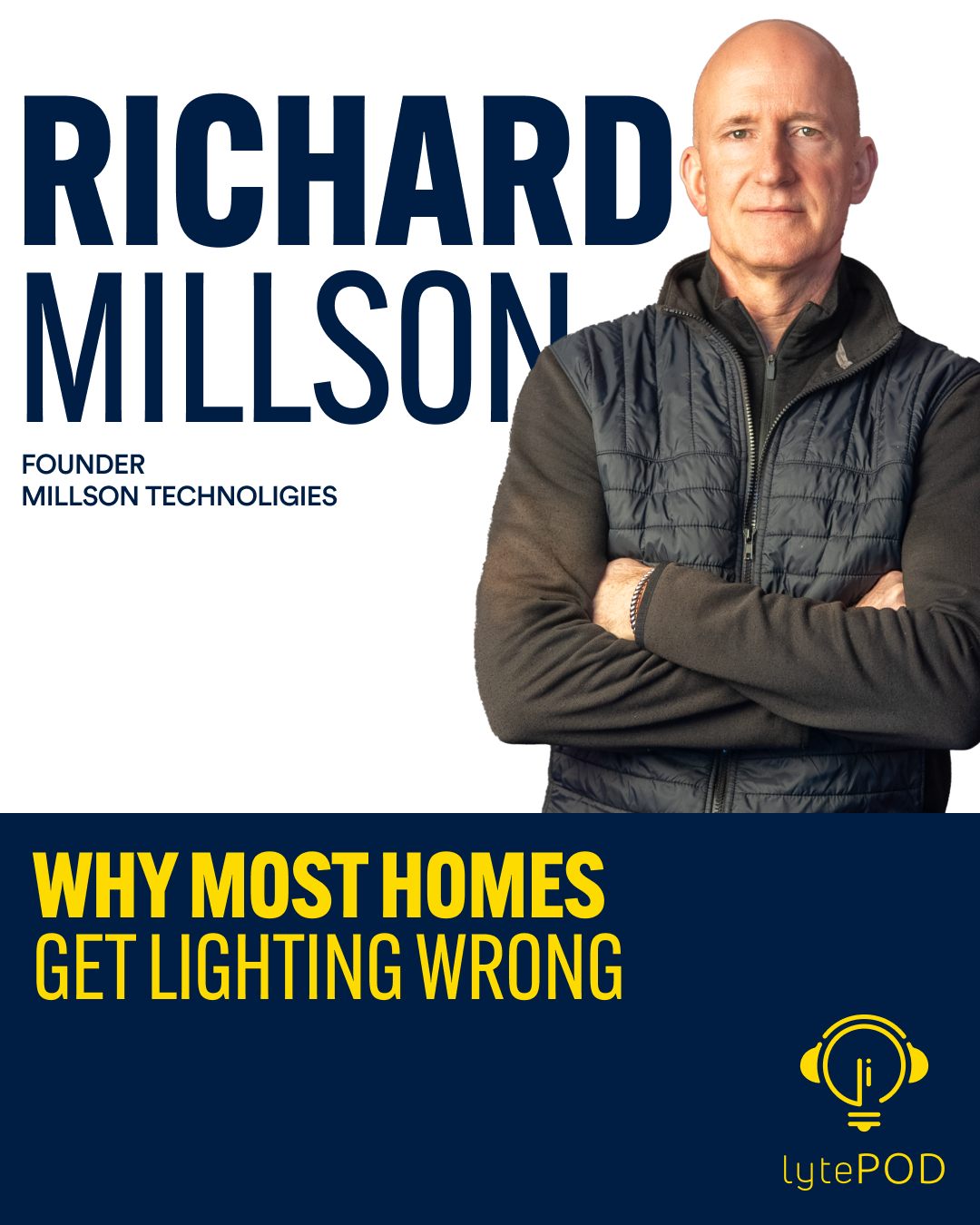 Integrators now shape the entire in-home experience.
🔴 Richard knows why. He cares.
Enjoy the full podcast episode on the @LytePod
