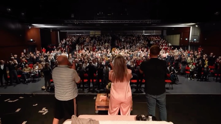 Hier soir pour le Telethon đ„