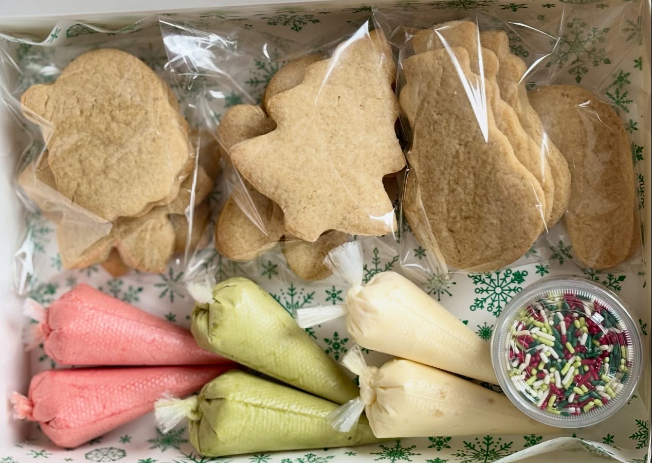 A friendly nudge from your local baker elves… our Christmas orders close in 7 DAYS!
If your holiday plans include fresh-baked bread, warm cinnamon rolls on Christmas morning, or one of our super cute DIY cookie decorating kits (so you don’t have to bake your own 😉) make sure you get your order in ASAP!
Some of our menu items have low quantities and we don’t want you to miss out on your favorite fresh-baked holiday treats.
Sending all of you love this holiday season ❤️🎄🎅🏻
-Shannon & Tori