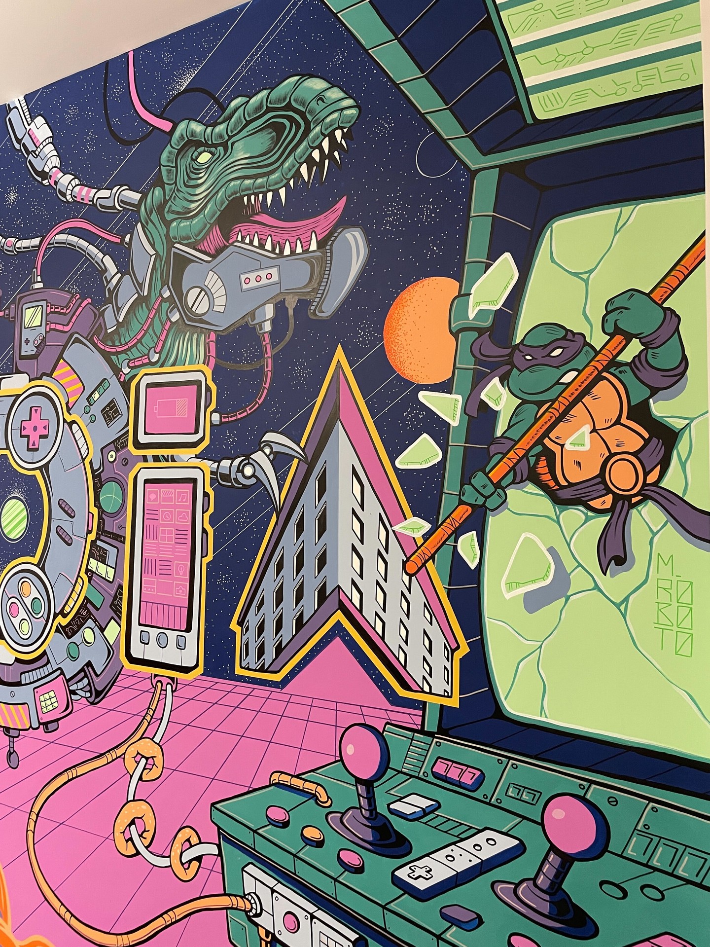 Last month, we had the pleasure of welcoming two incredibly talented local artists to transform our space with three stunning murals that bring new life, colour, and energy to our space.
These works of art celebrate what makes Ludia unique: creativity, collaboration, and the vibrant worlds we build together. 💫
A huge thank you to the artists for their vision and craftsmanship, and to Gaëlle Hazevis or bringing this initiative to life. Our office has never felt more inspiring!
Artist Credits:
M. ROBOTO : @raphael_dairon
TYXNA : @projet.tyxna
#Ludia #LudiaLife #MontrealGames #GameDev #Murals #StudioLife