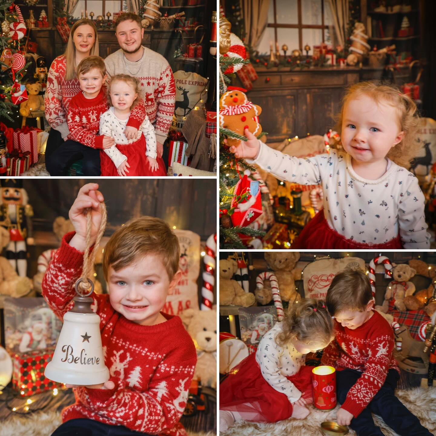 Daniel & Daisy really lit up the studio with their excitement and the magic in their eyes 🤩✨ What a pleasure to capture a brother & sister with such a lovely bond! I hope you all enjoyed the shoot experience as much as I did 🫶🏻📸 #makingmemories #christmasphotoshoot #familytime #magicmoments #thomaswhytemedia