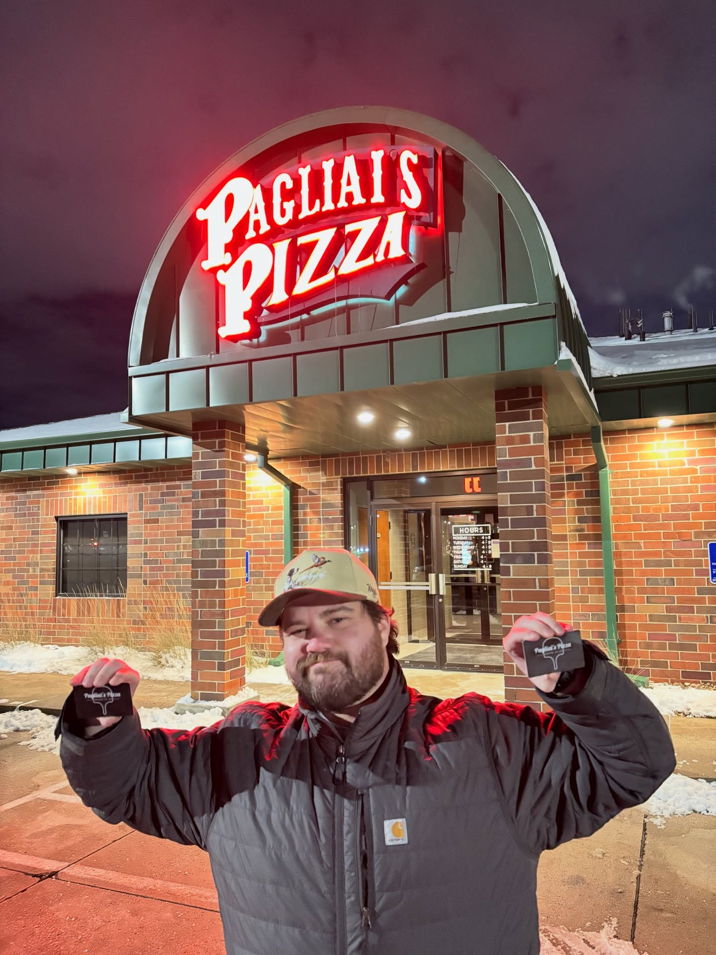 Pagliai’s Pizza GIVEAWAY 🍕🍕🍕
Kicking off Day 1 of our 12 Days of Giveaways, we are partnering with @pagliaispizzajohnston to give away TWO $100 gift cards! Located in Johnston, IA, Pagliai’s Pizza has been serving up their signature pizzas, pastas, and sandwiches since 1957! 😎
How to enter:
Follow @pagliaispizzajohnston
Follow @iowafoodscene
Tag 3 friends in the comments below!
BONUS ENTRY: If you share to your story and tag us!
Accepting entries until 11:59pm Monday, December 22nd, 2025. We will announce the winners on Tuesday, December 23rd, 2025! Good luck! 👍🍀