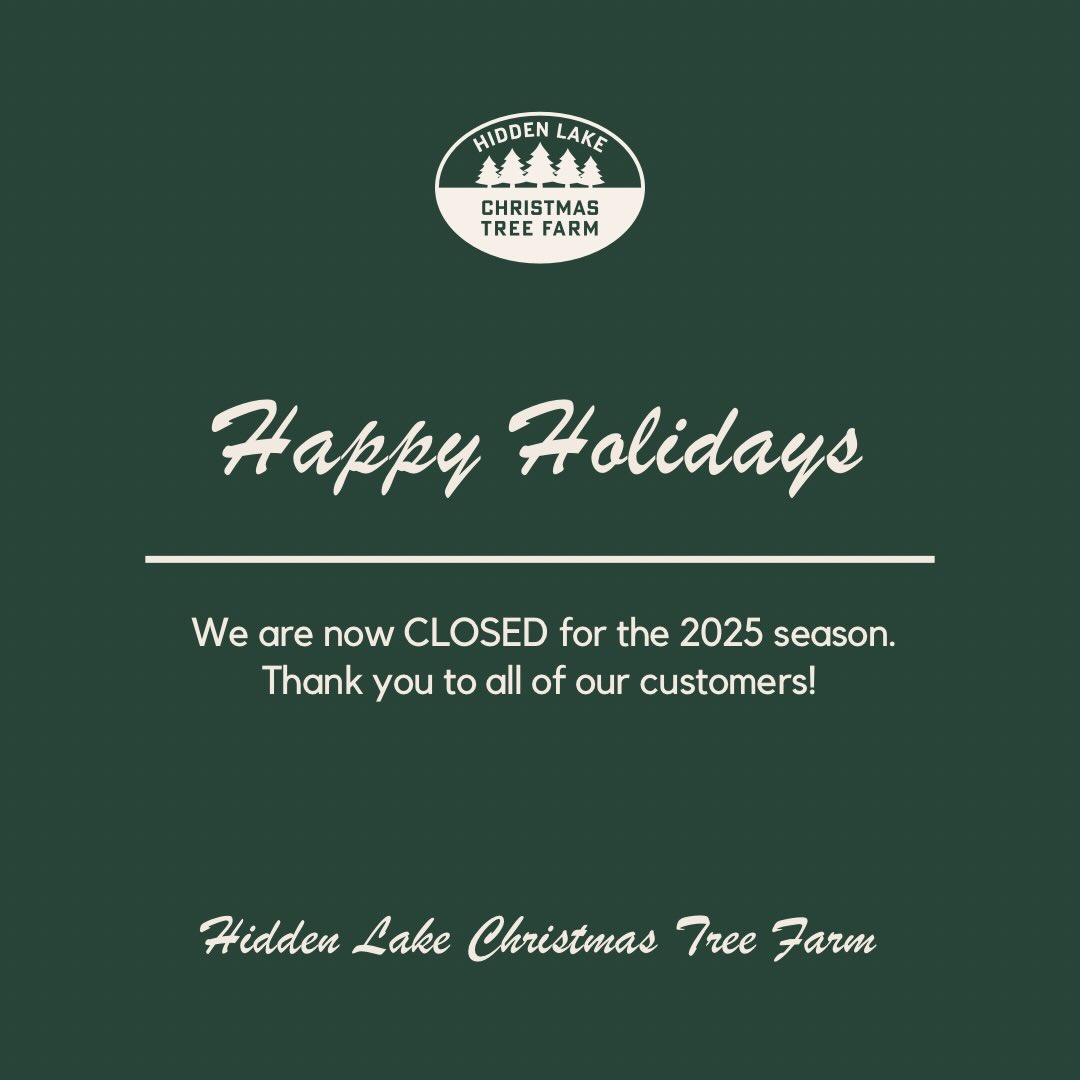 As of today, 12/14, we are officially closed for the 2025 season. A huge thank you to all of our amazing new and existing customers for making this season so special! ❤️
All year long, our family works hard to create the best Christmas Tree farm experience we can for you all! Each year, we are blown away more and more with the growing support we get. But we truly couldn’t do it without all of you!
We absolutely love seeing your photos and videos of your trees, wreaths, and memories made here. Please keep sharing, and don’t forget to tag our page so we can enjoy and share those moments too!
We CANNOT wait till next year! Wishing you all a Merry Christmas and a Happy New Year from the Santerre family to yours! 🌲✨
#christmastreefarm #southernmaryland #maryland #marylandchristmas #marylandchristmastreefarm