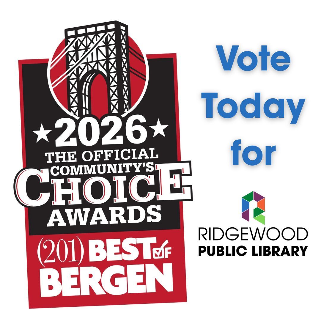 Do you love the Ridgewood Public Library as much as we do? Then, vote for our library in (201) Magazine’s 20th Annual Best of Bergen poll. Voting closes on January 9, 2026. After clicking the link in our bio, scroll down to “Places to Go & Things to Do” and select “Best Library.” Thank you for your continued support.
#FriendsFoundationRidgewoodLibrary #RidgewoodPublicLibrary #BestofBergen