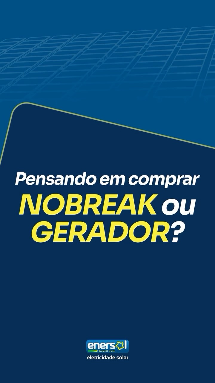 o seu dia a dia ainda depende do barulho, da fumaça e da manutenção de um gerador, é hora de considerar uma evolução. ⚙️✨
Os sistemas híbridos garantem backup automático, silencioso e limpo, oferecendo a segurança que seu espaço merece e assegurando o funcionamento da energia até mesmo durante um apagão. 🔋⚡
Solicite um orçamento de upgrade e transforme seu sistema em híbrido. 🚀
(71) 3288-0338 ☎️