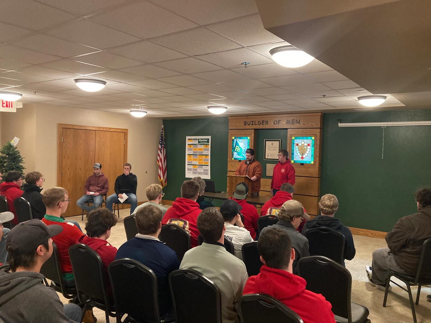 The Rubies Ceremony was a time of reflection for the impact that these two Men, Evan Jirava and Ben Scheresky, have had in FarmHouse and their communities.
We want to wish them well as they move forward with their lives. Progress shall mark our every step.