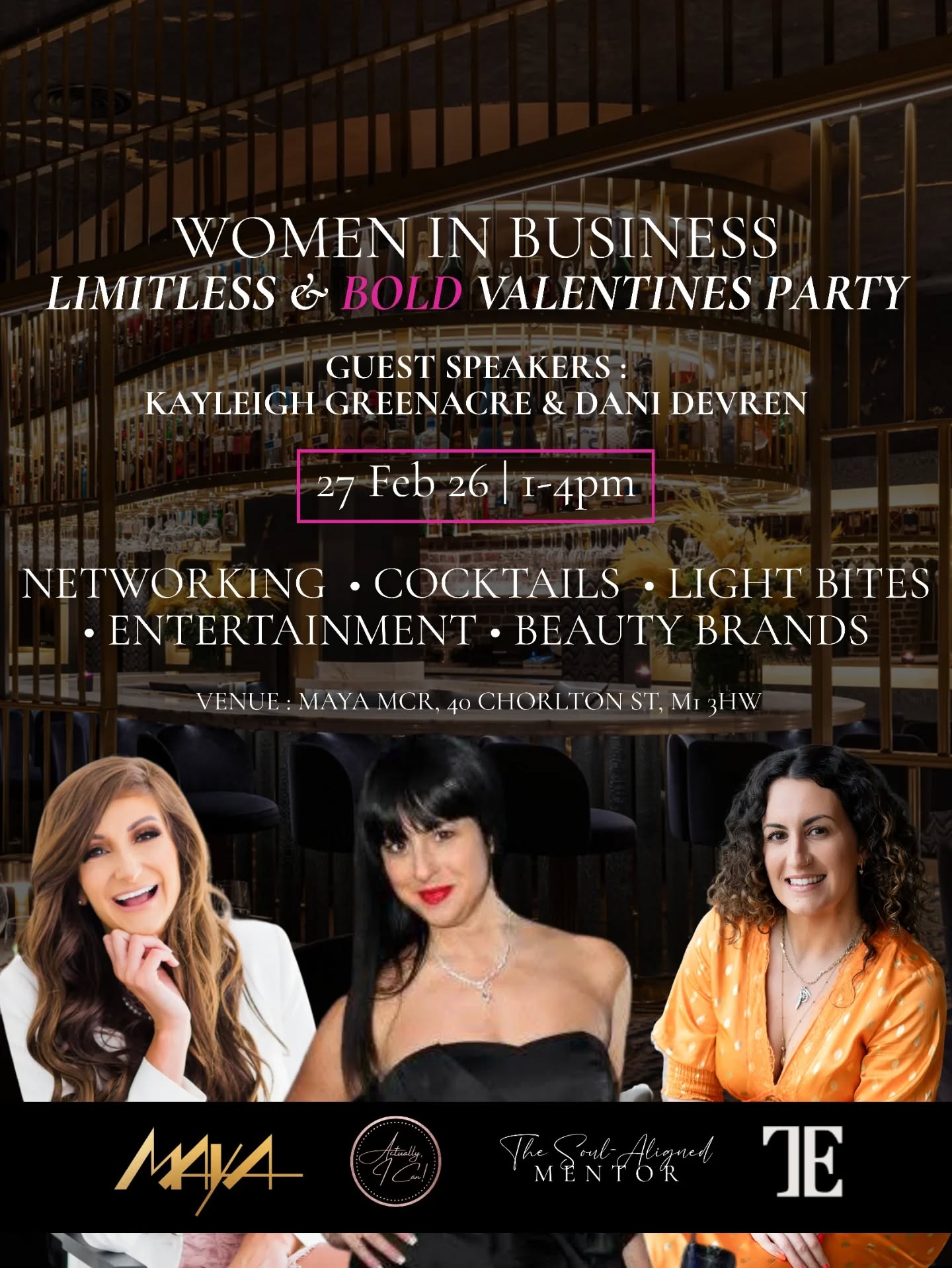 The reason why I'm so passionate about visibility? It works. Saying yes to opportunities, getting uncomfortable, being brave, bold & courageous - it pays off!
I spoke inside @matthallofficial (forever grateful!) membership last month which led to an incredible soul-match connection...
I am absolutely buzzing & trying not to "who does she think she is" to myself when I announce that I was asked by the incredible @thatlyncutler from @theedge.events & @womeninbusinessbrunchclub to speak at her sensational 🥁🥁...
LIMITLESS & BOLD Valentines Party at the STUNNING @maya_mcr next February ! 😱😍❤️💥🔥💫✨
2 words that mean SO much to me - being limitless is how we should dream, being bold represents how we show up & own our soul-deep confidence. & LOVE MONTH!? Everything I do and teach is to nurture self-love and female empowerment.
The icing on the cake? Speaking alongside the sensational, might even say regal - @kayleighgreenacre ⚜️
I can't. This is GOING TO BE INCREDIBLE.
Be in the room. Be supported in a beautiful combination of divine feminine, connections, empowerment, beauty & glam. Yes Lyn brings a red carpet, usually has a makeup brand doing a demo & yes Kayleigh is even hosting with a mic! This is an opportunity to get dressed up & make a statement. Be uniquely YOU. This is accessible, luxury networking.
Dress Code : red/pink/metallic
Location : Maya, Manchester (swipe to see how BEAUTIFUL this place is!)
Lyn is kindly offering buy a ticket bring a friend for FREE until midnight tomorrow so comment LINK & I'll send it direct to you.
I am SO excited & pretty damn proud of myself. These opportunities are what I do it all for - authentic connection & joining forces to empower, support & inspire women to champion themselves & create the life of YOUR dreams. Do it with kindness, authenticity, be limitless & bold.
Let's rise 🙌🏼💖✨