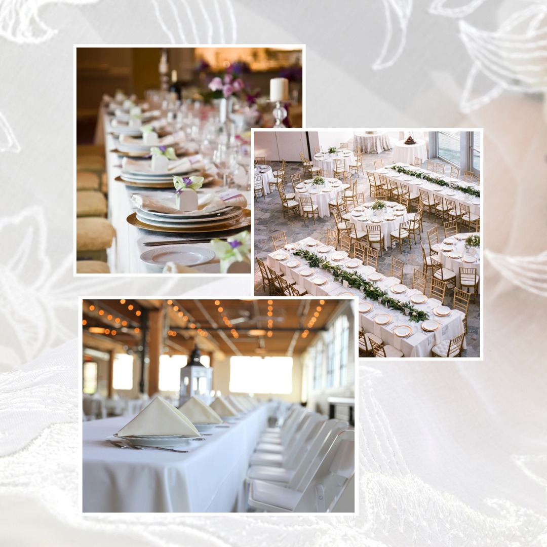 The color for 2026 - Cloud Dancer 🤍
White allows room to breathe and give space for florals and centerpieces to shine. What color will you use for your big day? #bridalstyle #weddingplanning #weddingrentals #bridetobe #weddingtrends