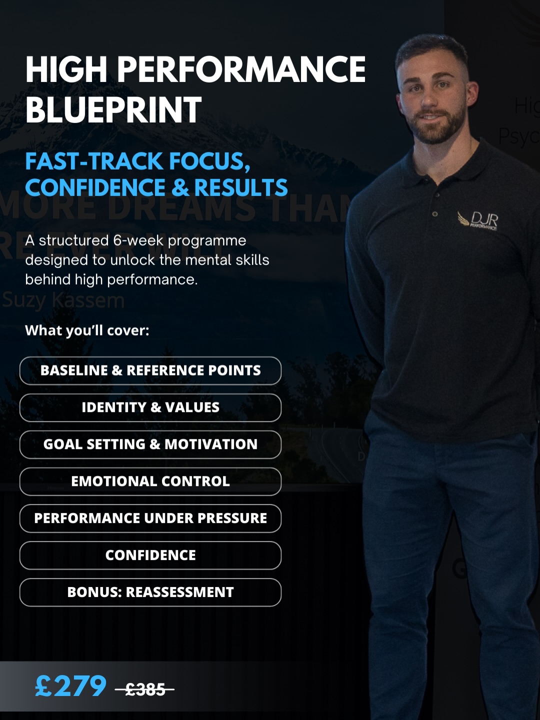 NEW: The 6 Week Performance Blueprint 🚀
We have been working on this for the last few months and I’m excited to launch our newly improved Performance Blueprint Programme 🧠
You don’t need more motivation.
You need structure, clarity and the right psychological tools.
If you’re:
- inconsistent
- overthinking
- struggling with confidence
- performing well sometimes but not when it really matters
Then this programme was built for you.
🧠 The 6-Week Performance Blueprint is a fast-track performance psychology programme designed to help you:
✔ build confidence
✔ regulate stress & emotions
✔ perform under pressure
✔ create clarity and consistency
✔ stop self-sabotage
What makes this a no-brainer?
For £279, you get:
- 6 weeks of structured performance psychology
- tools & frameworks used in elite sport
- PLUS a full 1:1 consultation worth £85 INCLUDED
That’s not an add-on.
That’s part of the programme.
This is the shortcut into high-performance thinking, without committing to a long-term programme.
⚠️ Limited spaces
Sessions are delivered one-to-one to maximise results and accelerate progress.
When better to start thinking about kickstarting your 2026?
DM “BLUEPRINT” or hit the link in bio.