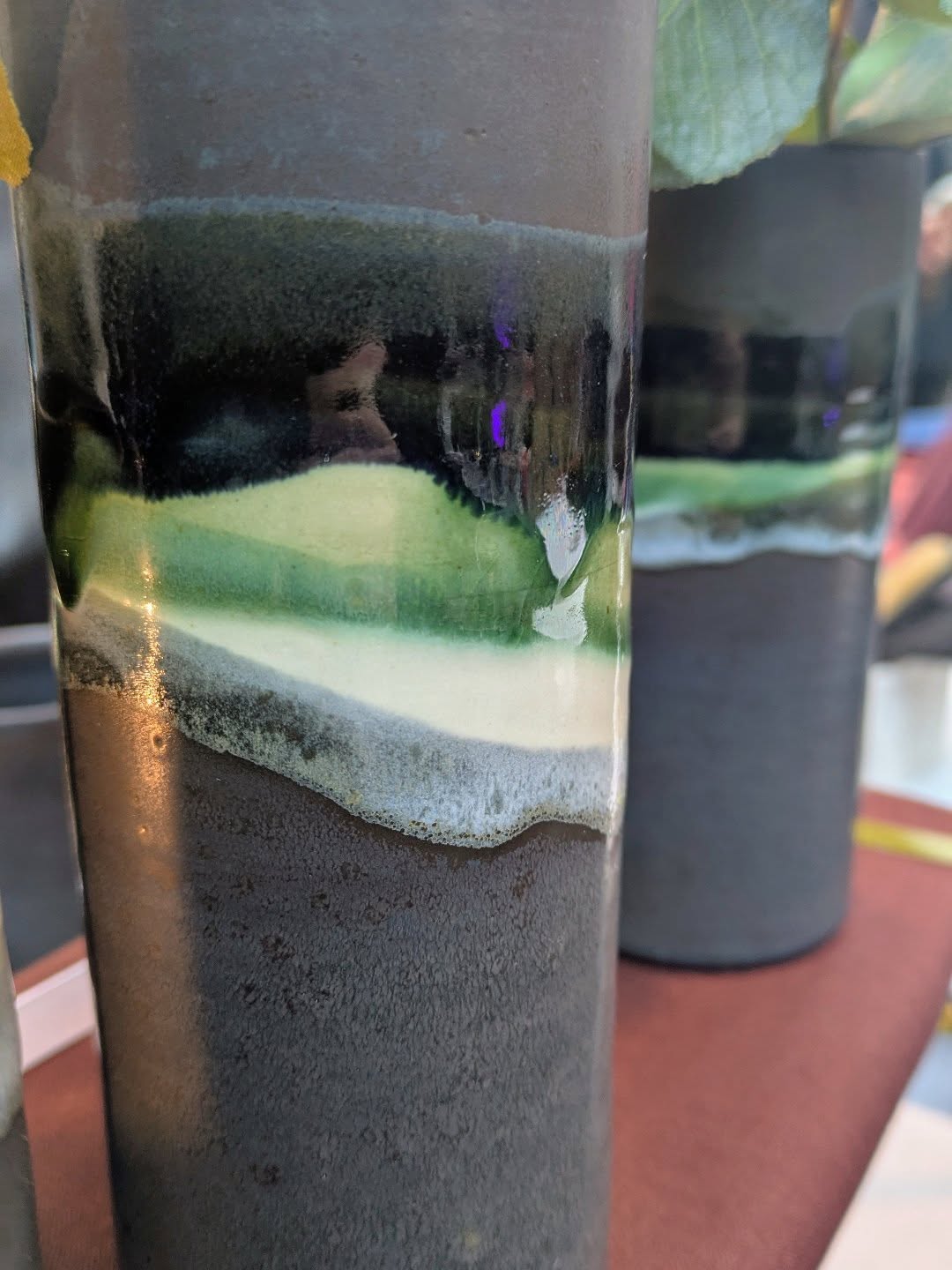 This glaze is always a hit at markets. I have a few cylinder vases left that will be available on my website later today. The perfect present. Also look out for limited stocks of mugs, incense holders and oil burners.