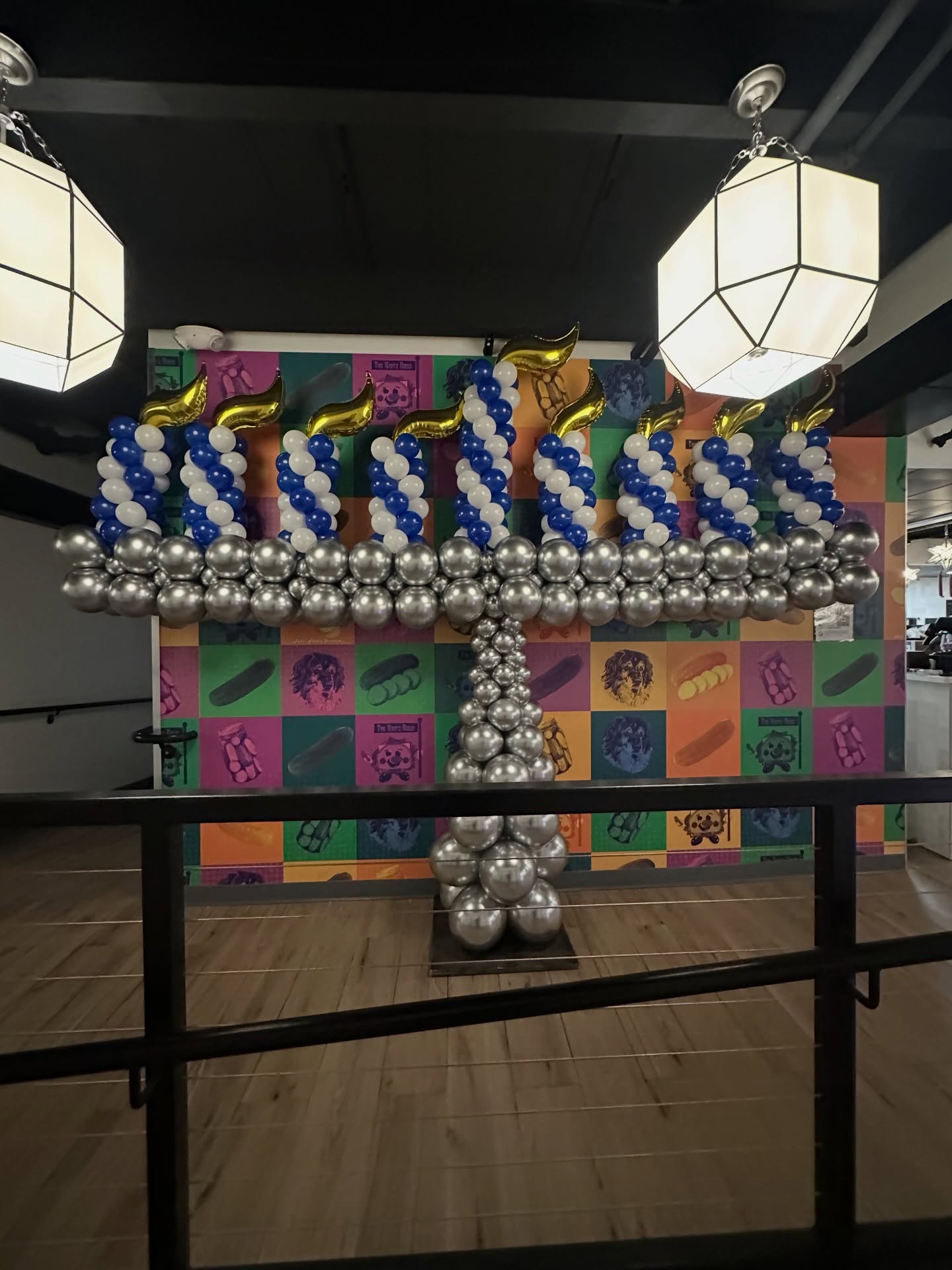 Happy first night of Hanukkah from Moments by Max! ✡️
Come check out and take pictures with our huge 8ft tall balloon menorah at @thekibitzroomkop. This will be up for the whole holiday. Make sure to tag us if you see it. 😀
Don’t forget to try some of their delicious Jewish staples. They have it all! Latkas, brisket, corned beef, matzo ball soup and everything else in between. 😋
Need a custom balloon sculpture for your next event? Reach out and we can help. Link in bio 👆🏻
.
.
.
🏷️#phillyballoons #phillyevents #jerseyballoons #balloondecor #balloonsculpture #balloonartist #balloonart #phillyeventplanner #balloonartist #montcopa #eventrentals #phillyeventrentals #phillyrentals #phillyholidays #phillymade #holidayseason #holidaydecor #happyhannukah #hannukah #chanukah #jewishlife #jewishfood #jewishdecor #jewishcommunity #menorah