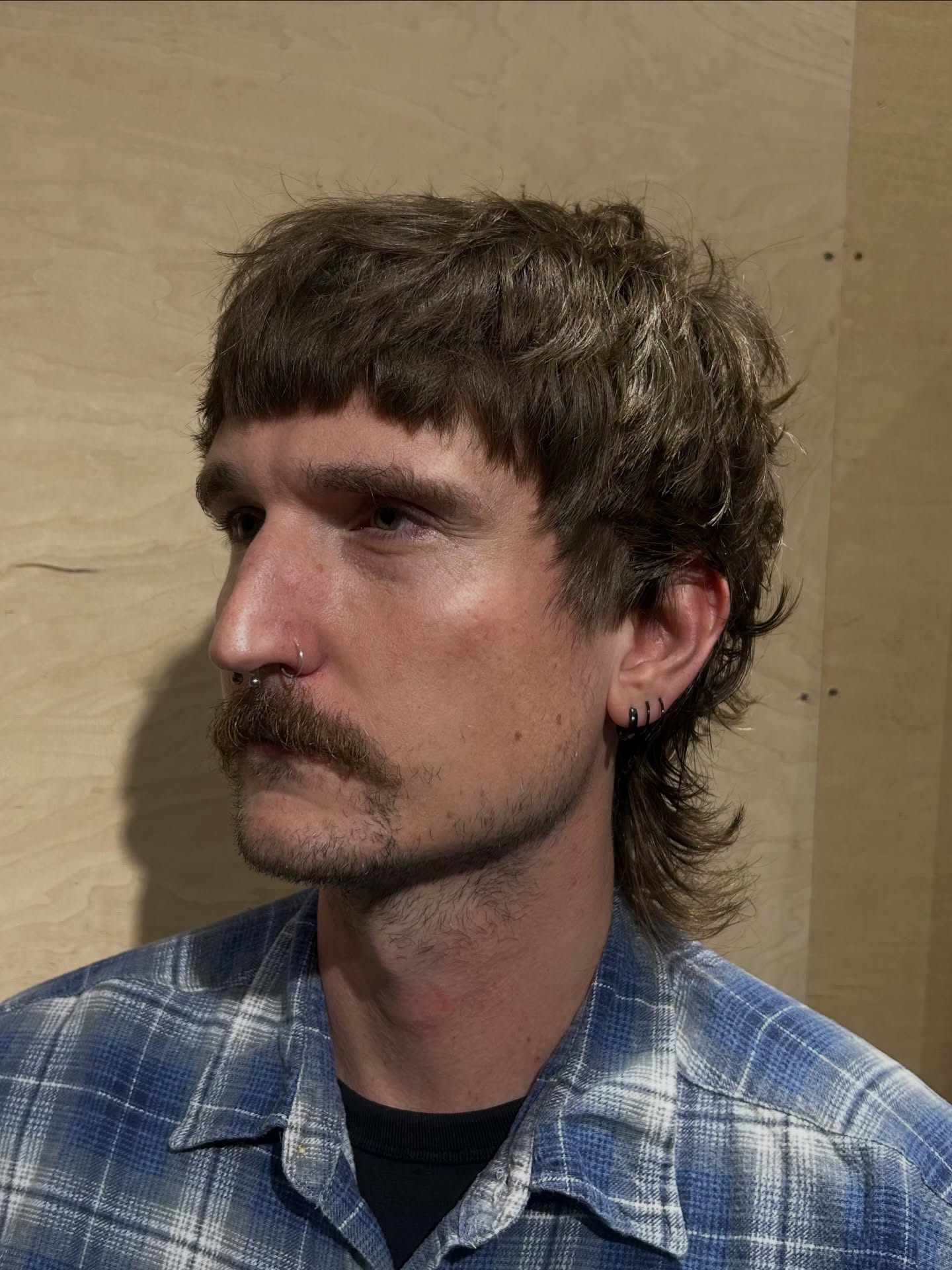 This was a bit of fun for Tor!.
.
Styled using @feelwavy .
.
#mod #mullet #dalston #dalstonbarber #pressbarbers