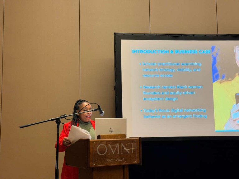 This week was a reminder of why this work exists.
Presenting my research at ICIS 2025 as a 2025 AIS Entrepreneurial Innovation Fellow reinforced something I see every day in practice: networking is not about visibility for visibility’s sake—it is about intention, alignment, and trust.
The research may live in academic spaces, but the impact shows up in real conversations, real relationships, and real growth for founders and leaders navigating complex systems.
Networking does not have to feel performative or extractive. When designed intentionally, it becomes an asset you can rely on.
Always building at the intersection of insight and practice.
