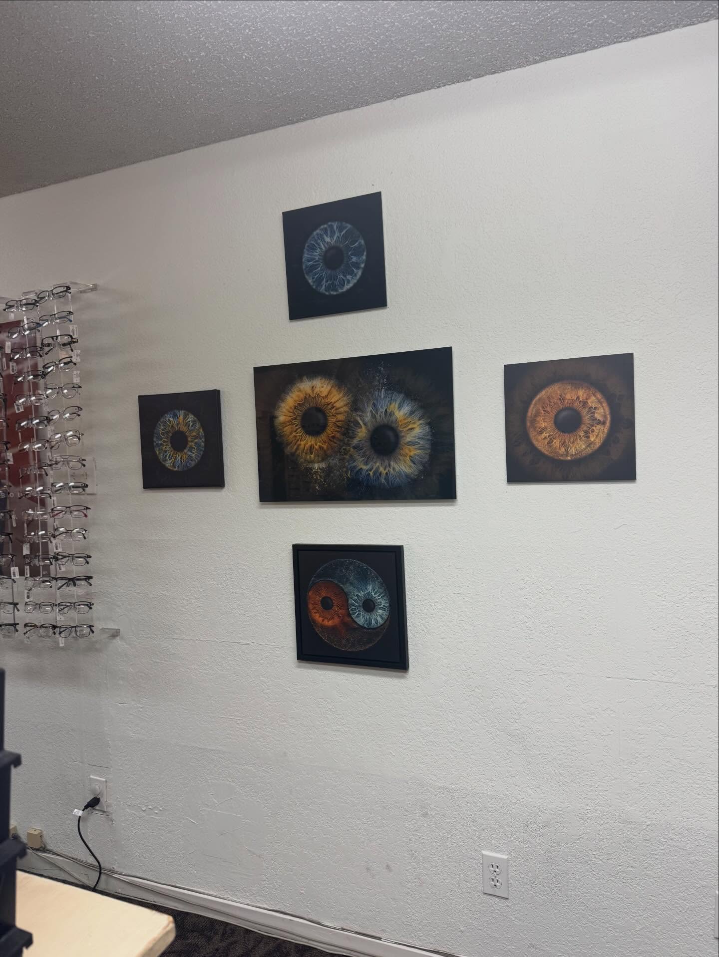 Please call or drop in to schedule your iris photos! We are up and running