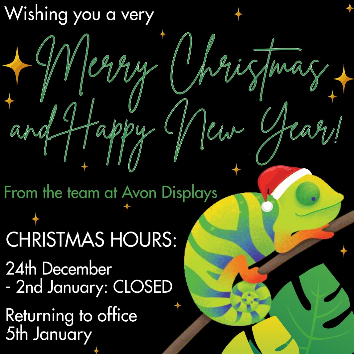Another wonderful year at Avon Displays!
MERRY CHRISTMAS & HAPPY NEW YEAR!
๐ง info@avondisplays.com
๐ 01454 411144
.
.
.
.
.
.
.
#signs #signmaker #vehiclegraphics #design #logo logodesign vinyl vinylwrap signage graphicdesign bristol bristoldesign branding companybranding advertising bespoke print largescaleprints signcompany windowgraphics shopfront bristolbusiness localbusiness vinylstickers healthandsafety safety safetysigns safetystickers floorstickers