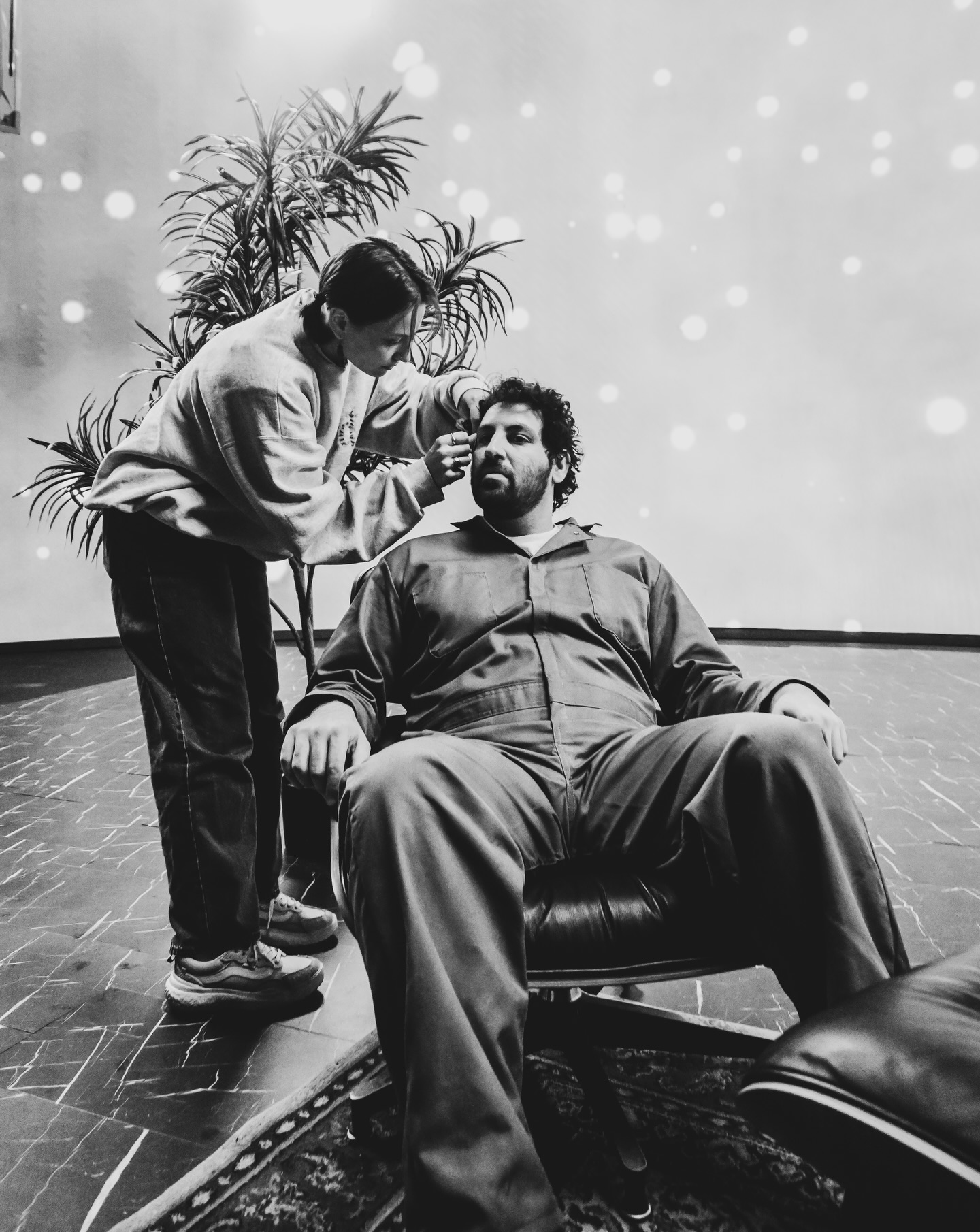 some bts by the incredible @shots_by_dorian from our shoot with @ali.a.alsaleh for his directorial debut last month, LIKE LOVE