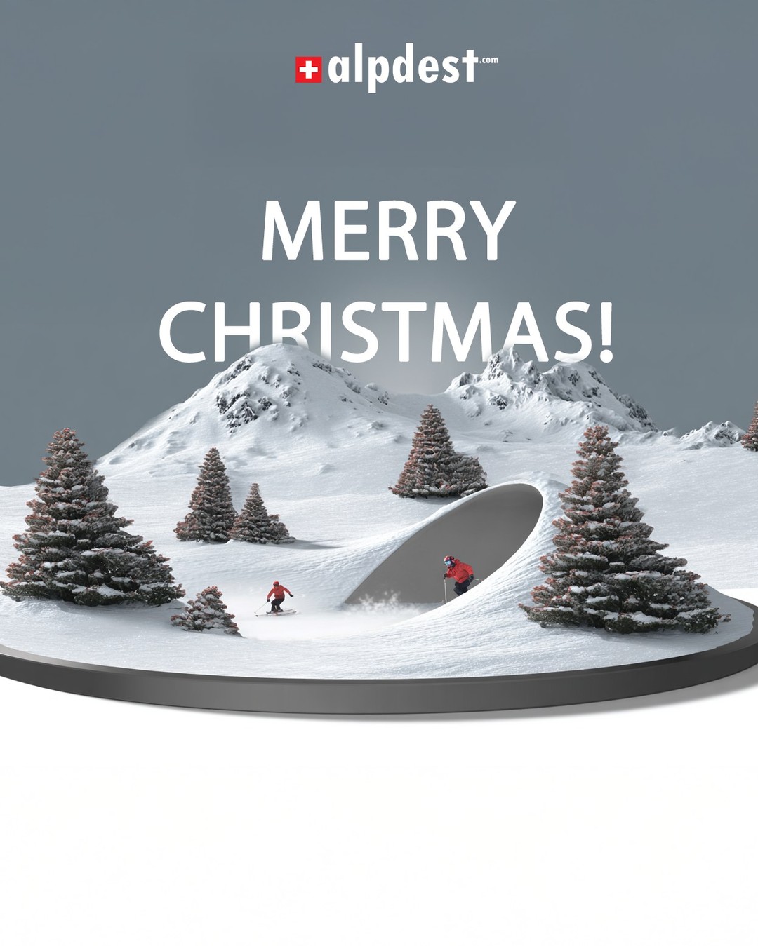 As the year slows down, we want to say thank you
to our partners, brands and resort teams across the Alps.
To everyone who trusted us with their campaigns.
To those who value context, craft and long-term brand thinking.
And to the people on the ground who make exceptional placements possible
often in snow, wind and conditions nobody sees on a media plan.
Great campaigns are never built alone.
They’re the result of strong partnerships and shared standards.
We wish you a calm, inspiring holiday season
and a strong start into the new year.
Merry Christmas,
Alpdest