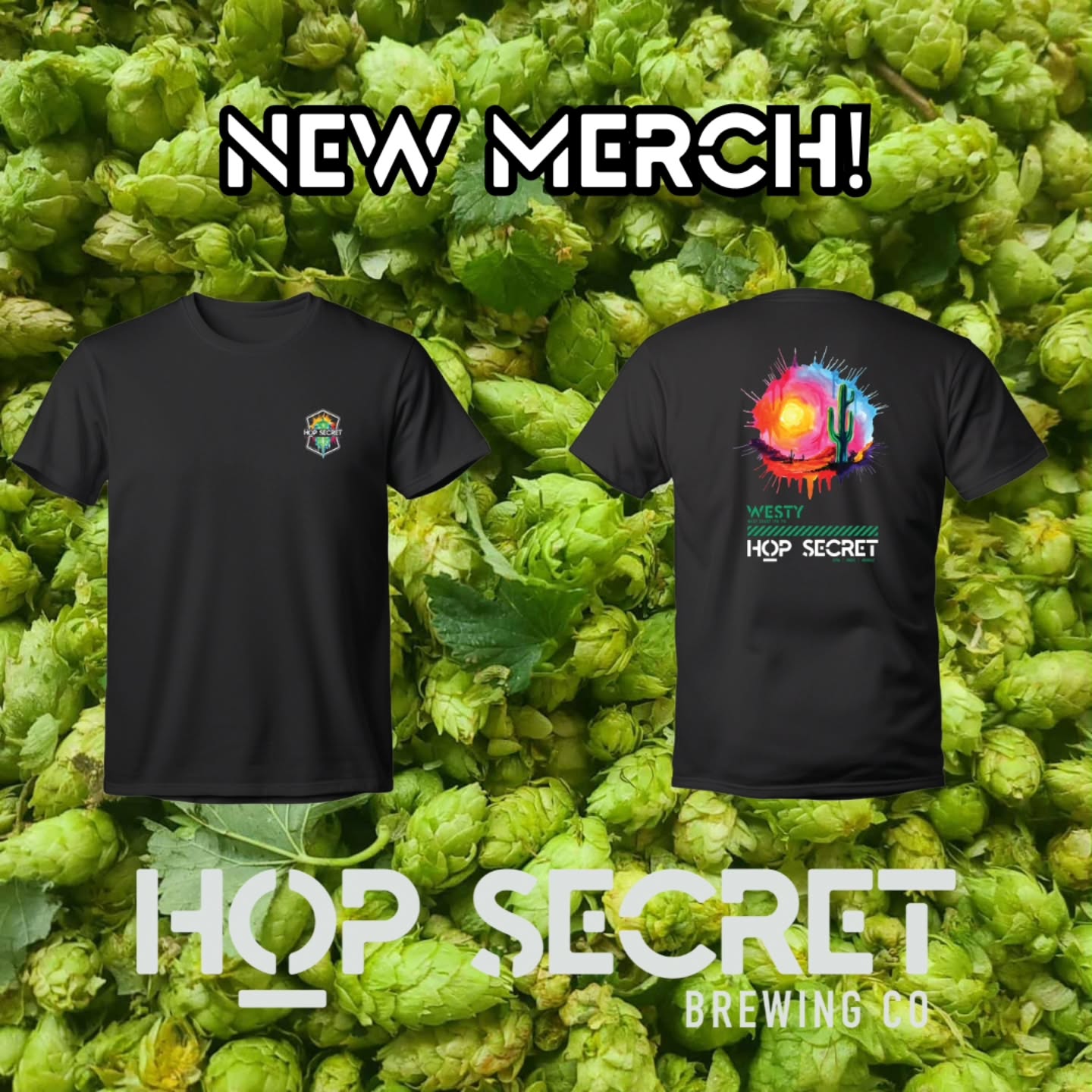 We know… it’s been a minute 😅
New Hop Secret shirts are finally here — and just in time for the holidays.
Limited run, fresh designs, available now in the taproom.
Grab one for yourself.
Grab one for a gift.
Once they’re gone, they’re gone 🍻