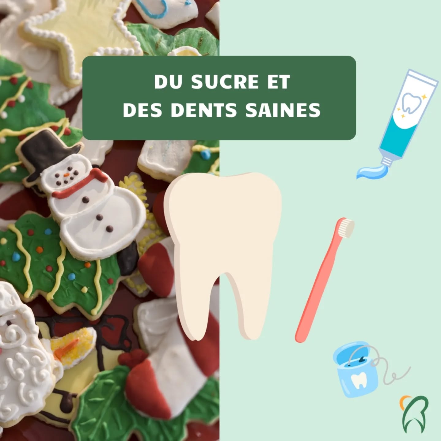 On ne va pas vous dire de ne pas manger de chocolats ou de sucreries à Noël. 🌲
En revanche, voici comment protéger vos dents :
Ce qui abîme le plus vos dents : grignoter quelques friandises tout au long de la journée (même "que 2-3")
Pour limiter l’impact : en manger plusieurs d’un coup, puis bien se brosser les dents
Bonus :
Le chocolat noir > les bonbons acides ou collants
Boire de l’eau après = dilue les acides
Attendre 20–30 min avant de brosser (l’émail est fragilisé juste après)
Passez de bonnes fêtes et gardez le sourire !
.
.
.
#Roddeassocies #Noel #cabinetdentaire #santébuccodentaire #dentisteluxembourg