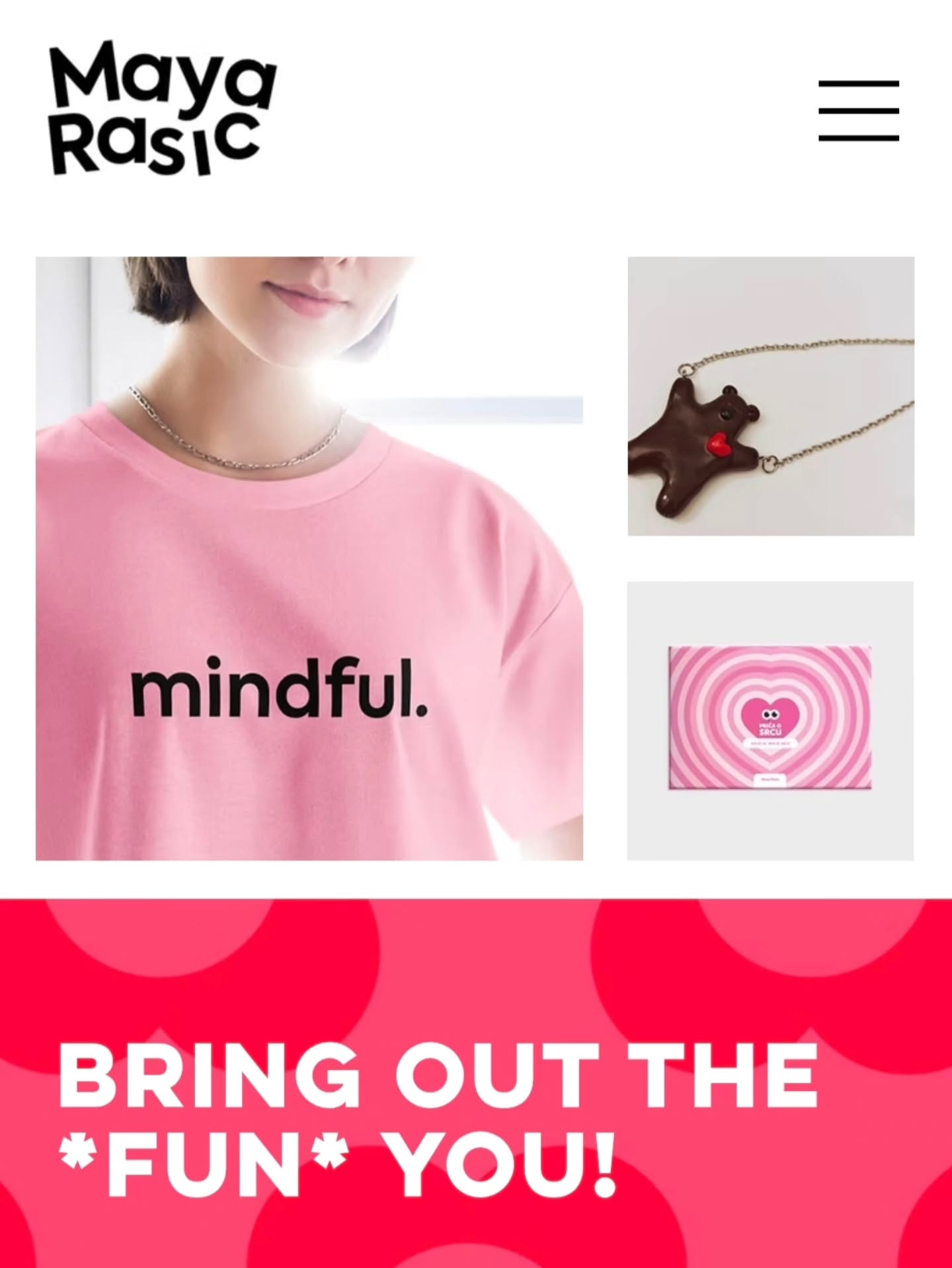 Then that happened. Two weeks after the launch of my shop I /gasp/ redesigned the ENTIRE web. It took long nights of work, a lot of effort but ultimately joy too to get the new and expanded page up.
So if you haven't checked it out still - the link is in my bio or go to mayarasic.com
Let me know what you think!!
.
#webdesigns #onlinepresencematters #wix #stores #shopsmall