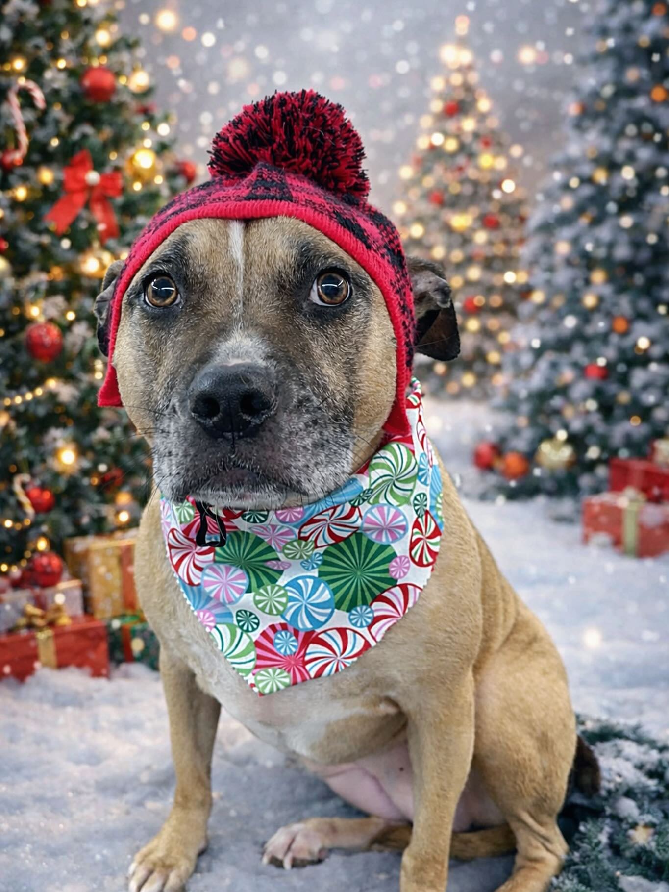 Happy Howlidays! #dawnofdeshed #mobilegrooming #christmas #groomer #nj #monmouthcounty