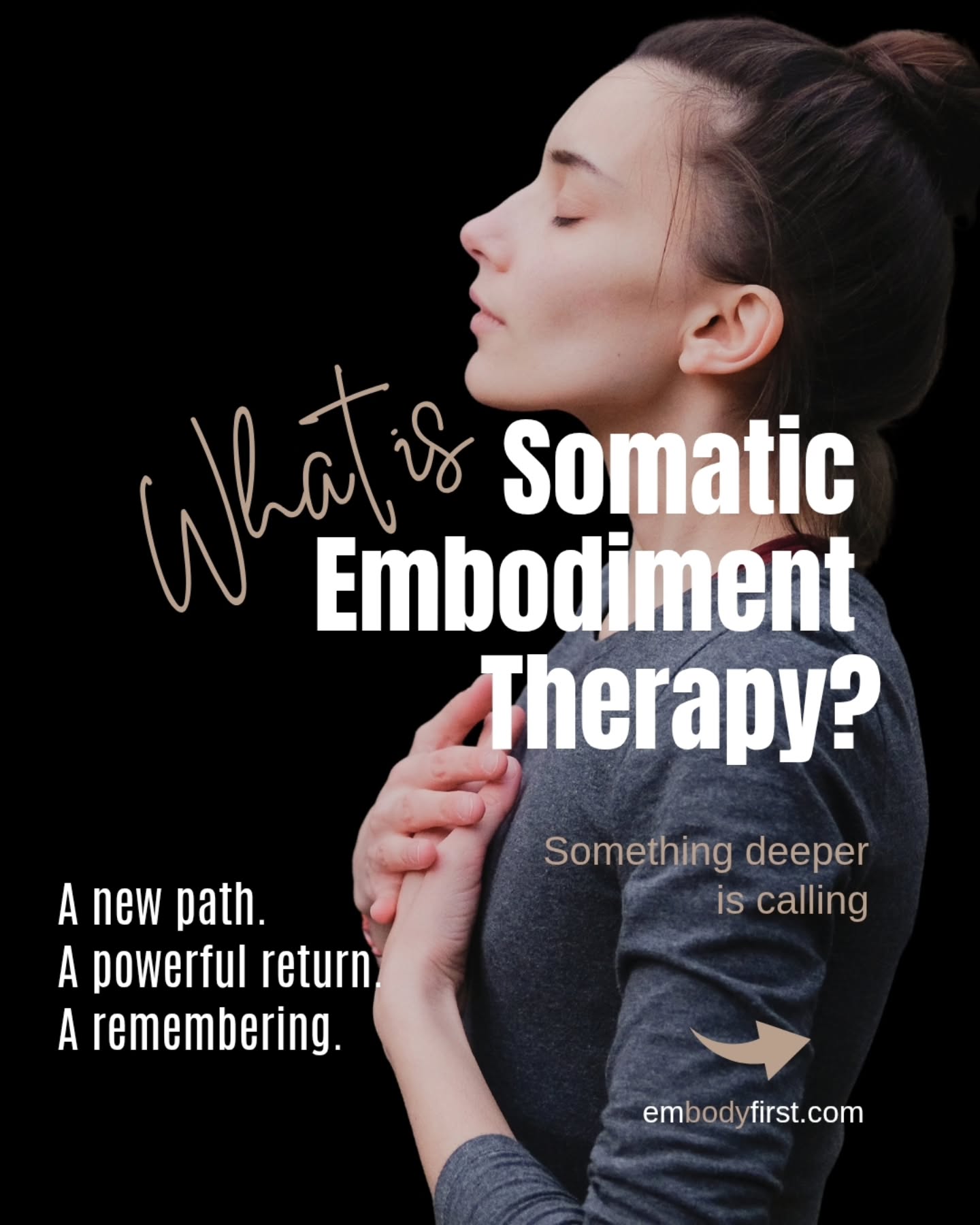 Most people try to think their way out of stress, overwhelm, and emotional heaviness but the truth is simple: your system won’t shift until your body feels safe enough to shift.
That’s why somatic embodiment work matters.
Your body holds the story long before your mind can articulate it.
Tight breath, fatigue, irritability, pressure in the chest, looping thoughts- these aren’t personality flaws. They’re physiology. Signals. Messages. Invitations.
In Somatic Embodiment Therapy, we work with your nervous system instead of against it.
We create the conditions for your body to regulate, repattern, and return to clarity through felt experience, breath, sound, and gentle, science-backed practices that restore your internal equilibrium.
This is where real change begins.
Not in overthinking, not in pushing through, but in reconnecting with the intelligence you’ve carried all along.
If your system is tired of surviving
If you’re ready for grounded transformation
If your body is asking for something deeper
This work is here for you.
✨ Complimentary virtual consultations are open at embodyfirst.com
#somatictherapy #breathwork #embodied #stressrelief #motherhood