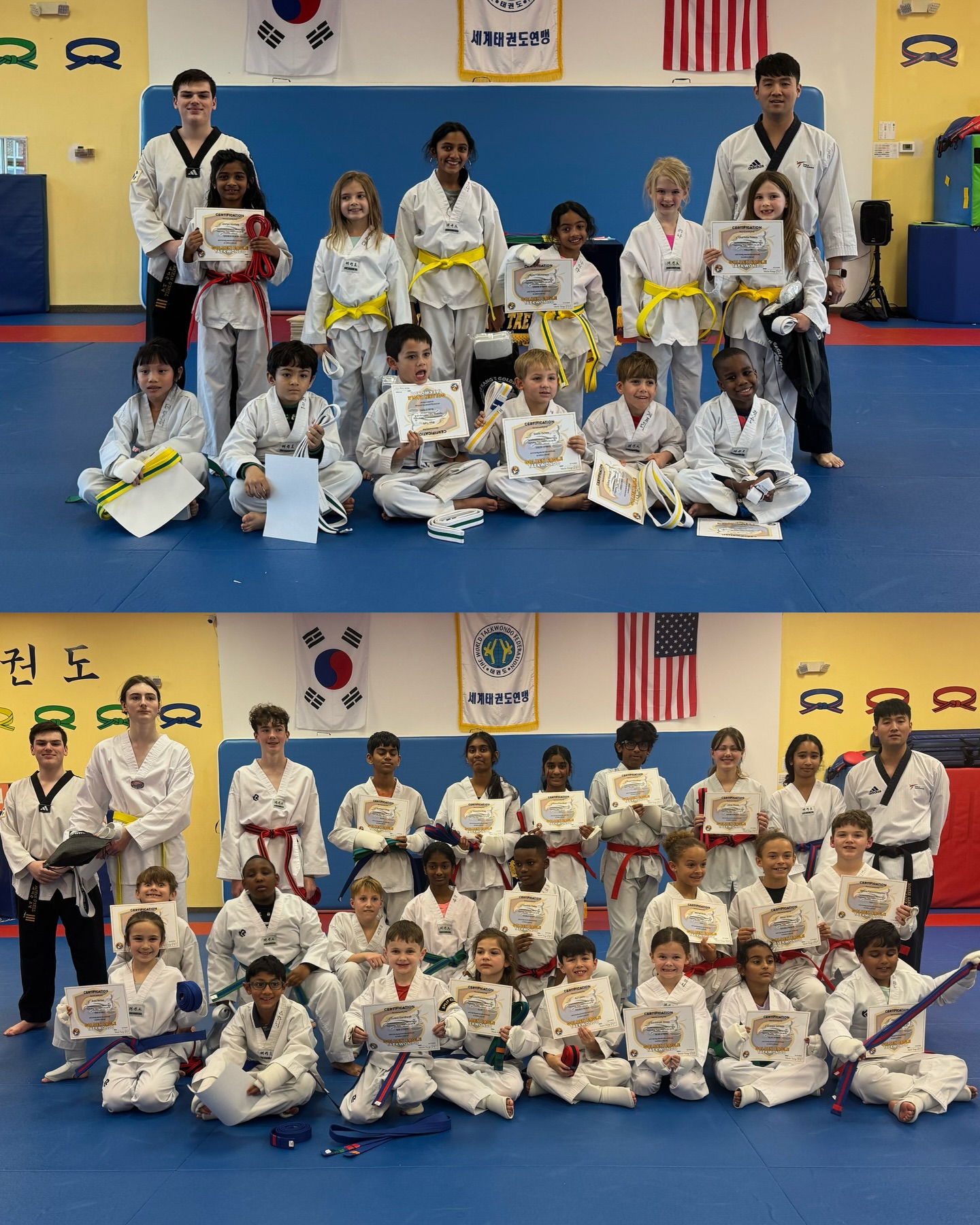 Congratulations to our December belt testers! 🥋
You showed incredible hard work, dedication, and a never-give-up attitude.
This was the final belt testing of the year, and you did an amazing job—well done!
Thank you for trusting and supporting Golden Eagle Taekwondo. We are proud to call you part of the GETKD family ❤️
.
.
Our 2026 Summer camp is now open. If you are interested in, check out our website!
.
#taekwondo #taekwondokids #kidsactıvıty #tkdfamily #huntersvillenc