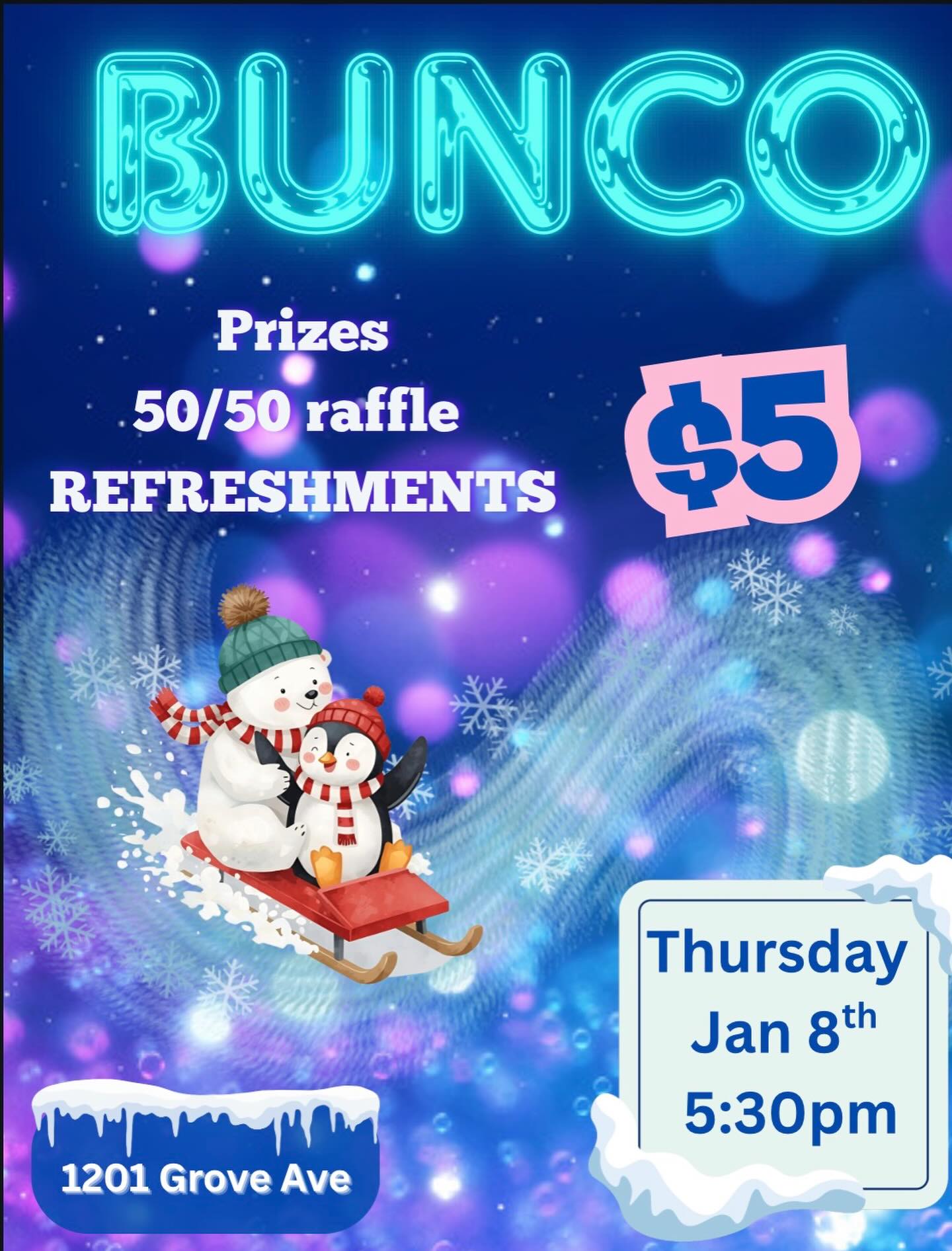 January BUNCO Night