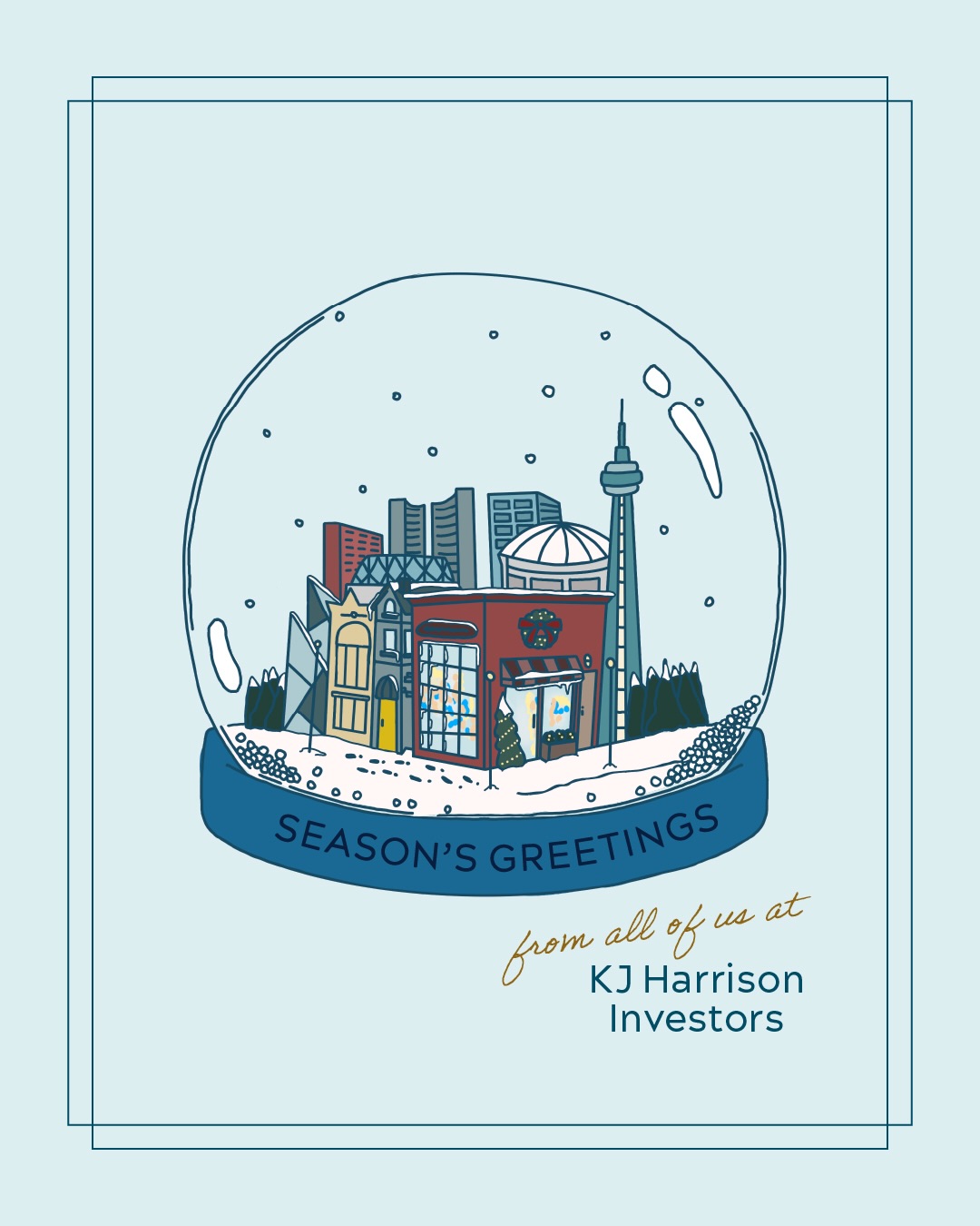A little motion goes a long way.
—
This animation was created as part of KJ Harrison Investors’ holiday campaign — one of several coordinated pieces designed to bring the season to life.