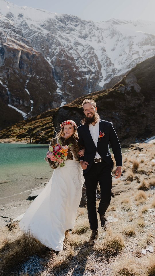 P O V
This bride came to me with a vision of eloping on a snow covered mountain that only helicopters can get to.
With this vision came the idea of a handmade fur coat from rabbits right here in Aotearoa. The warmest and most luxurious coat that will live forever*
I have worked on vintage coats many times, but this was such an honor to create from scratch. Almost the entire jacket was sewn together by hand, and took so many hours (and needles) to perfect.
But as you can see, she was a work of art and one I will never forget. Lined in beautiful silk and made to go over her wedding dress; the vision was brought to life.
Images at the end of the gorgeous bride @thefordfamilydiaries on her day by @ryan_domenico
*not forever, because nothing lasts forever
#furcoat #bespokejacket #handcrafted