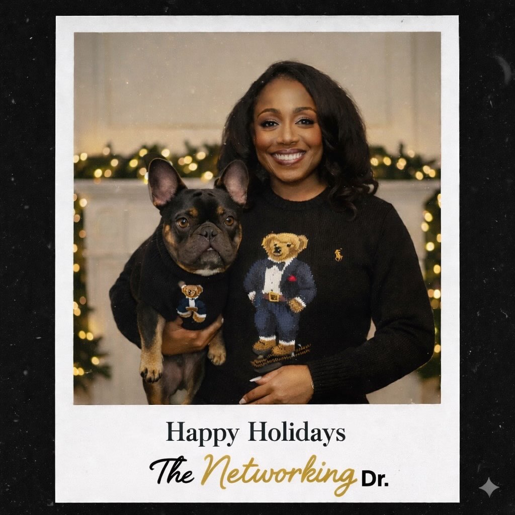 Happy Holidays from The Networking Dr. 🎄✨
Grateful for the relationships, collaborations, and community that made this year meaningful. Wishing you a season filled with connection, joy, and momentum into the new year.