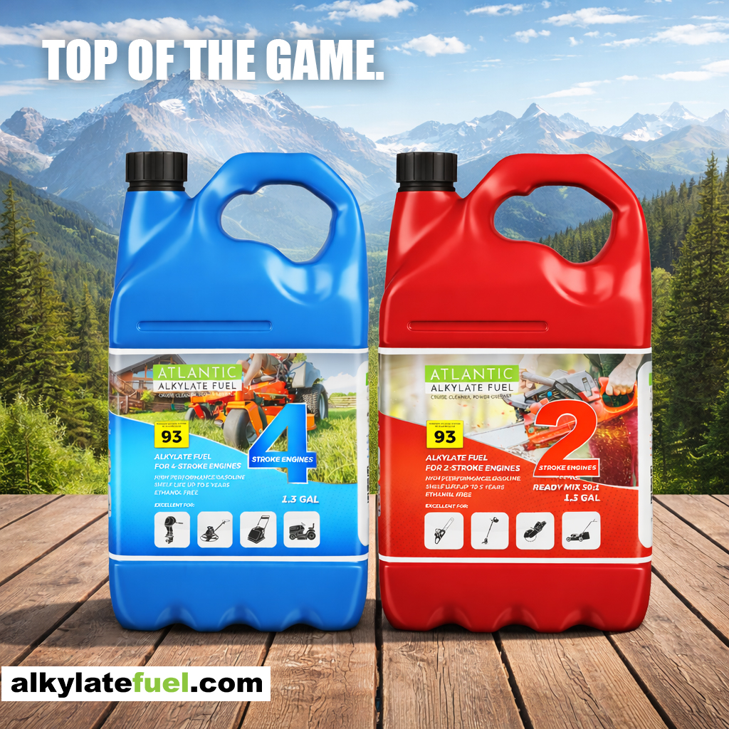 🏆 BEST IN CLASS.
When performance matters, only the cleanest, most reliable fuel will do.
Power your engines with alkylate fuel built for pros who demand more. ⛰️⛽️
Ready for every start. Every season. Every challenge.
Find more at alkylatefuel.com
#BestInClass #TopOfTheGame #UnmatchedPerformance #AlkylateFuel #CleanFuel #2Stroke #4Stroke #SmallEngines #OutdoorPower #EngineCare #FuelUp #ProChoice #MountainLife #AdventureGear #PremiumFuel #atlanticalkylatefuel