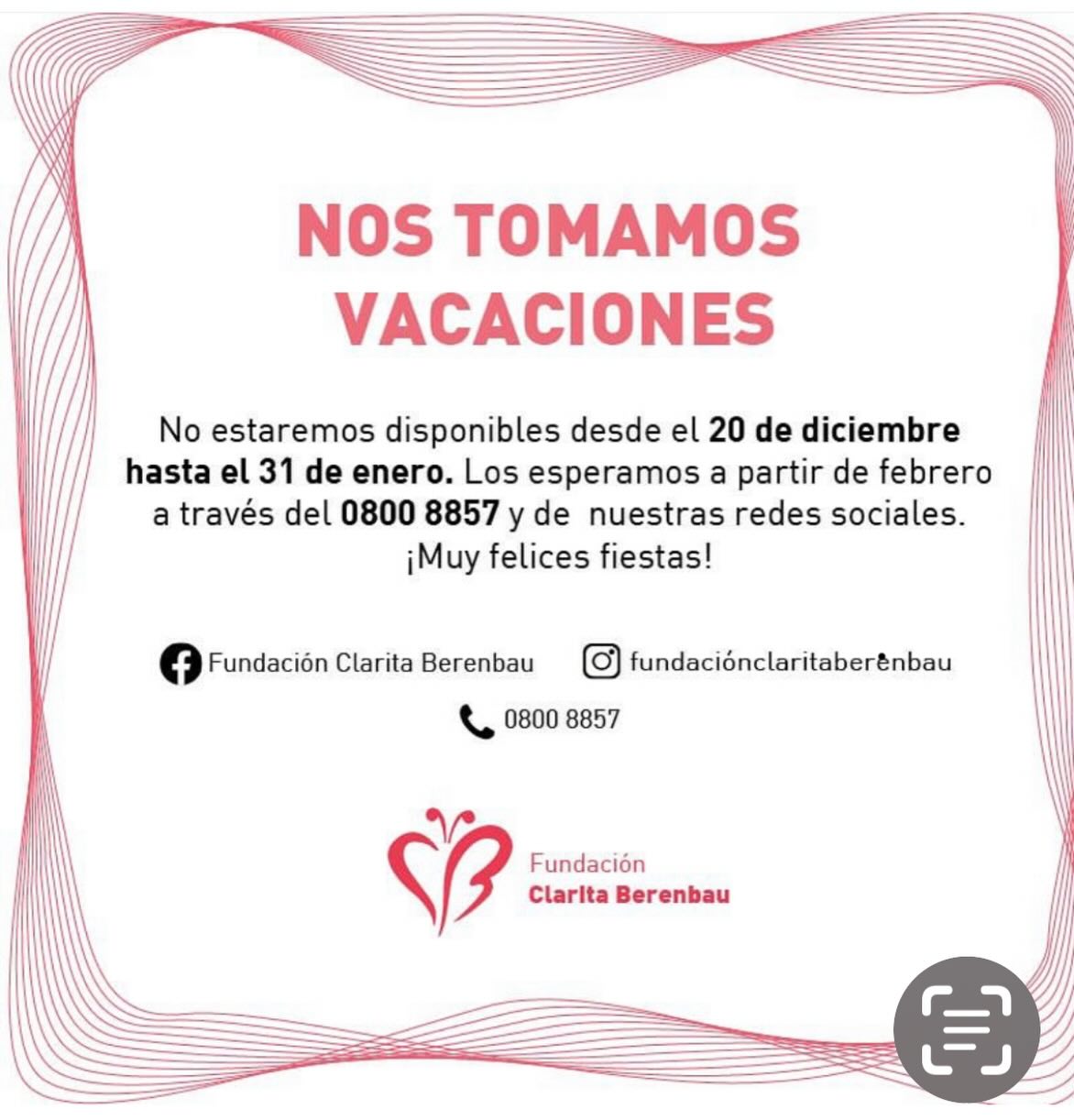 Hay personas que con sólo decir una palabra, un apretón de manos y una mirada de amor, rompen la soledad, cambian un dolor, dan mejor vida. Así es ser #voluntarios en la Fundación
A llenarnos de energía para el 2026 ❤️