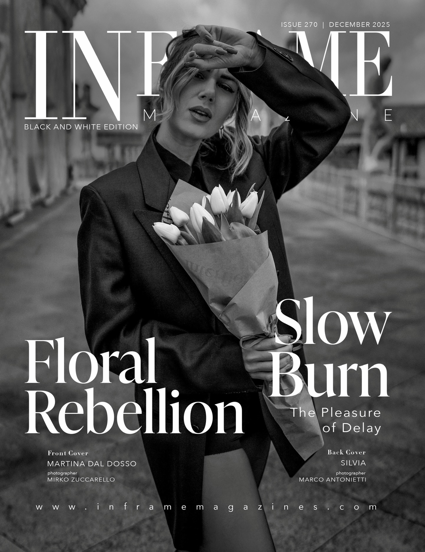 ✨ Issue 270 - Black and White Edition is now available ✨
Want to be featured next? Submit via Kavyar or contact us via dm!
Get inspired by:
FRONT COVER
In frame @lamartina_mdd
Photographer @mirko_clicks
BACK COVER
In frame @siilvia_._
Photographer @unknownartdivision
Submissions are open! ✨
Featuring also tabbethaoakes @lilith_rede_photography_llc @eugene.foto @belaslava_kryshtapovich @eidin_ess @royaldivasphotos @moana.raw @sandy.folio @allison.garciaaaaa @justin_fullarton @nitrousoxide2014 @dave_gallagher_photo @jasmine_breann24 @alessiaaderno @alessiafrancescamuoiophoto @novasocietyyy @nataliya_rig @anasta_04 @eli.gc4_ @pinaclephoto2023 @from.yenyen @tolovelightandmore @tobias_gladbach_photo @minerva_nrw @chikvina.irina @olga.guraul @fotograf.cvetkova @katalleya97 @tania12.06.19.desiner_model @ata_queens_brand @fashion_fabrique_runwayshow @bijoule_le
#inframemagazine #cover #frontcover #magazine #publication