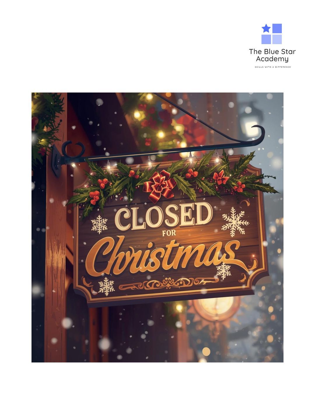 I'm signing off for Christmas, after an amazing year!
287 First Aiders trained over 35 courses.
472 individuals upskilled in Office 365 programmes across 55 courses.
Looking forward to another successful and busy 2026!
Want in?
Message me at rachel@thebluestaracademy.co.uk, and I'll get back to you once I've finished smashing down the mince pies!
Happy Christmas, everyone!