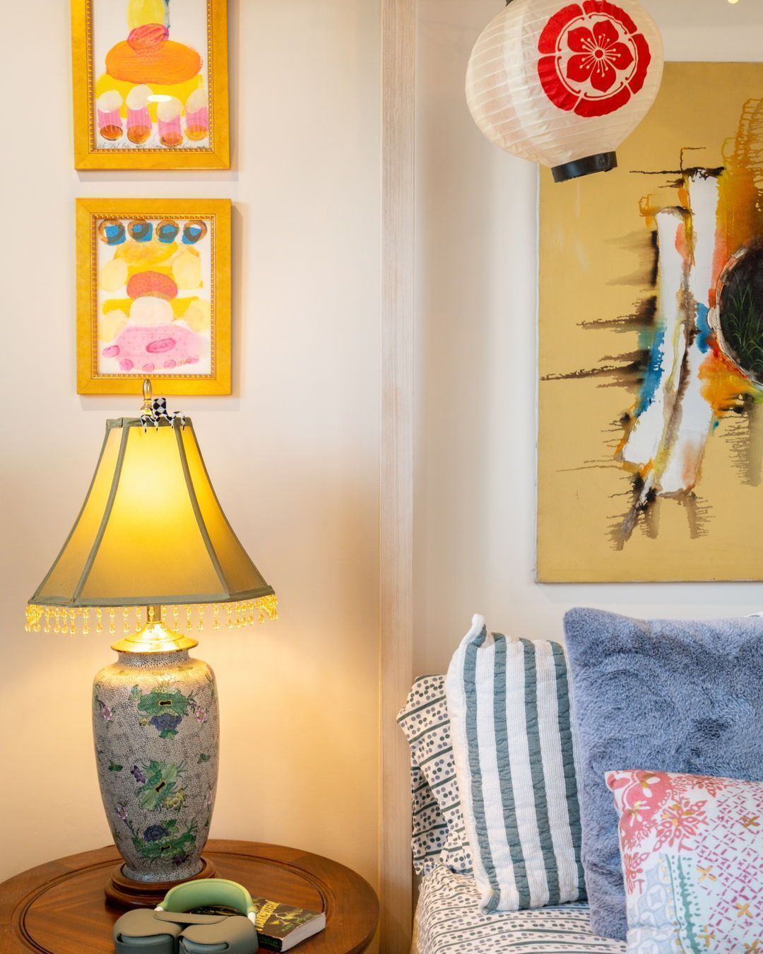 Patterns and color play have always been part of my design DNA. Growing up around my grandfather’s furniture shop, I was constantly surrounded by unique textures and vibrant pieces and that shaped my love for the unexpected.
For my older daughter’s room, we leaned into a design inspired by the artistry and storytelling found in East Asian motifs. She has a deep appreciation for Japanese culture and even speaks a little bit of Japanese having been to Japan twice on an exchange program. Therefore, creating a space that reflects her world felt especially meaningful.
#MintDecorMagic #InteriorDesign #PatternPlay#ColorfulInteriors #KidsRoomDesign #WallpaperDesign #DesignInspiration #DecorDetails #CreativeHomes #HomeStyling #MiamiDesigner #DesignStorytelling #UniqueSpaces
