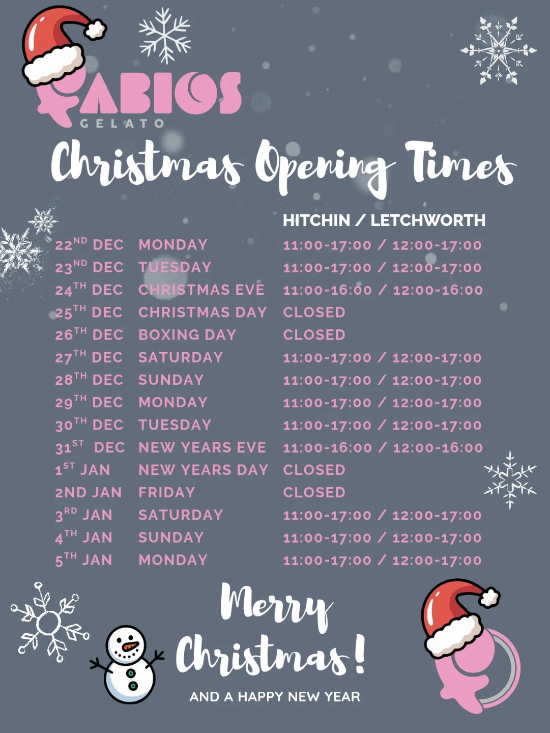 Christmas @ Fabios