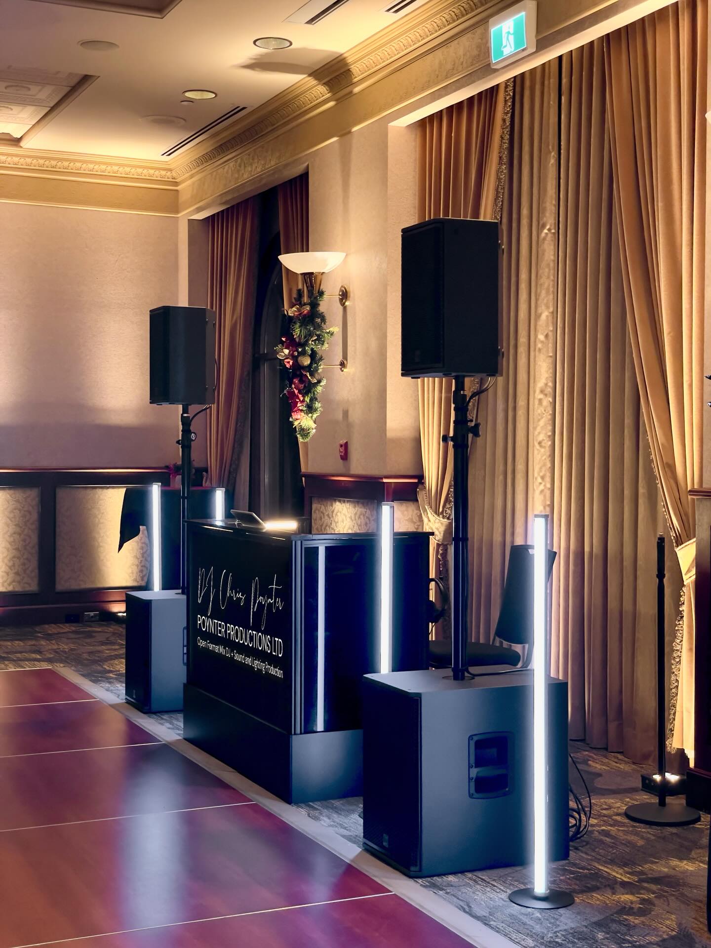 Here’s a corporate event I did a few weeks ago at @hotelgrandpacific. Did you know that approximately 30% of my gigs are for companies hosting parties rather than couples hosting weddings? Some of them book me year-after-year too: My longest running corporate client has been using my DJ services annually since 2015!