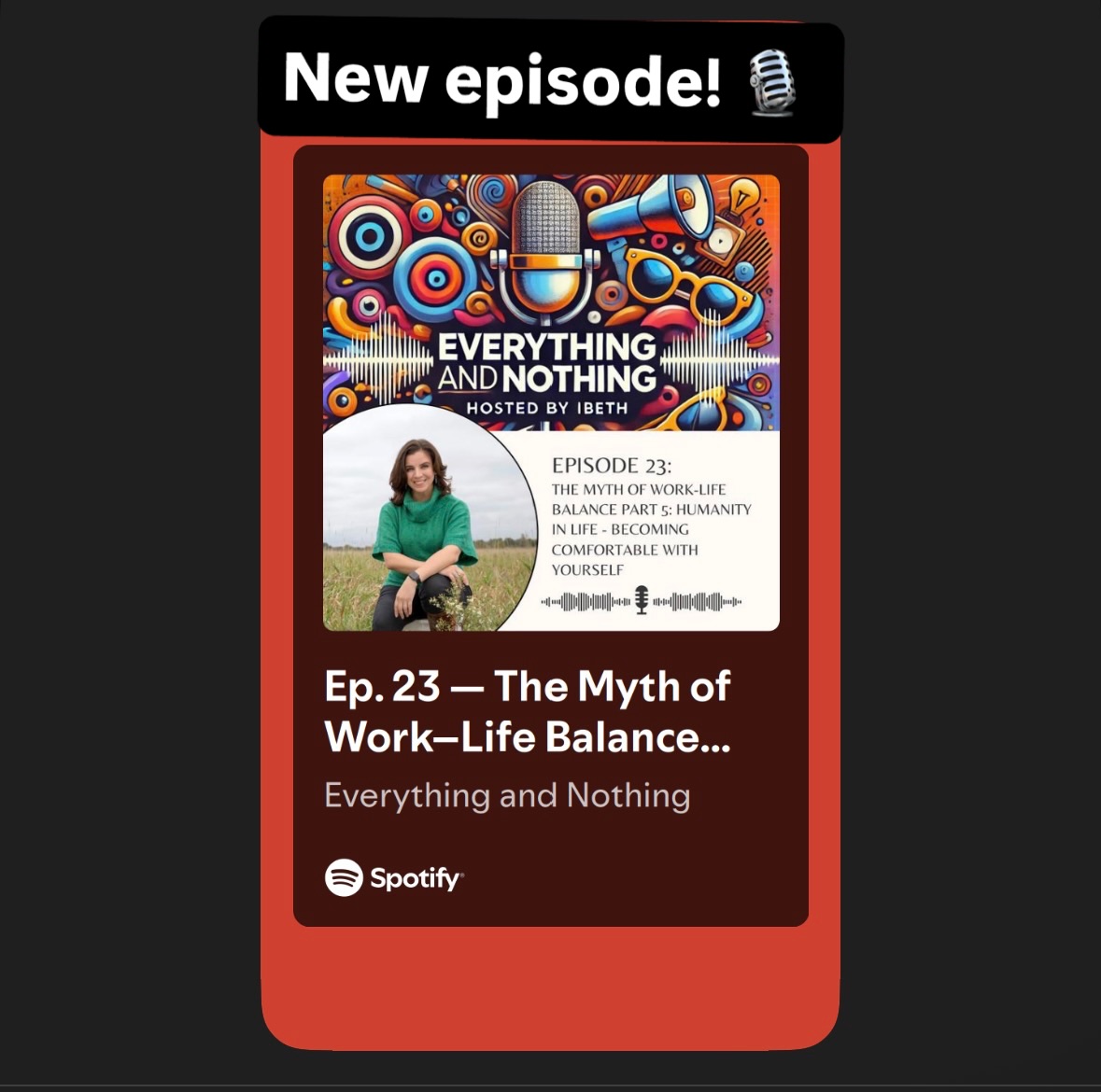 If Mondays feel hard, maybe it’s not a motivation problem.
Maybe it’s a humanity problem.
You’re allowed to feel.
You’re allowed to show up as you are.
You’re allowed to be human.
🎙️ New episode out now
Humanity in Life, Becoming Comfortable with Yourself
Take a breath. You’re doing okay.
#TheHumanSideOfInnovation #Leadership #Humanity #MentalHealthAtWork #SelfAwareness