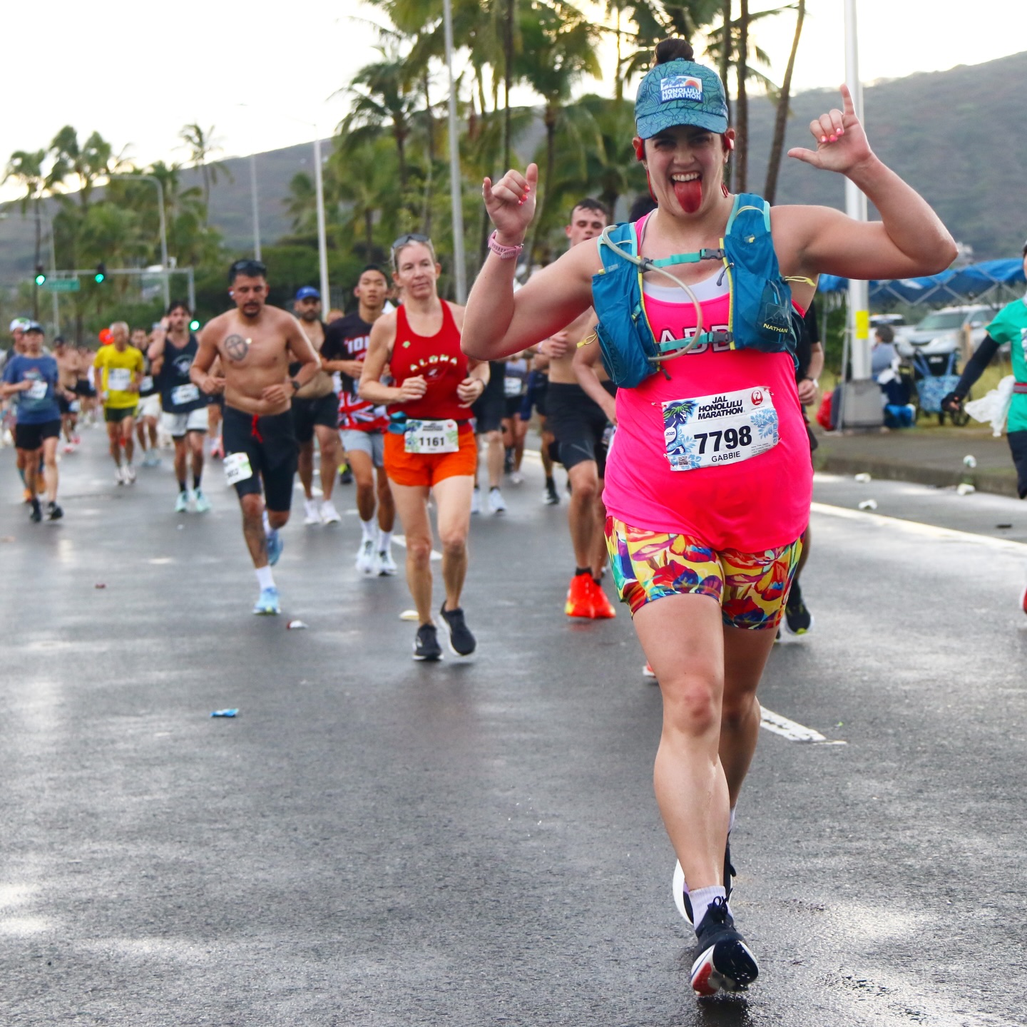 All marathons are hard, but running the @honolulumarathon post downpour (and fireworks) in 90% humidity was not ideal. I was disappointed that my plan went out the window and my Achilles were a-killing me again. Proud to have finished amid challenging conditions!
Grateful for another chance to conquer the marathon in 10 weeks in Tokyo!