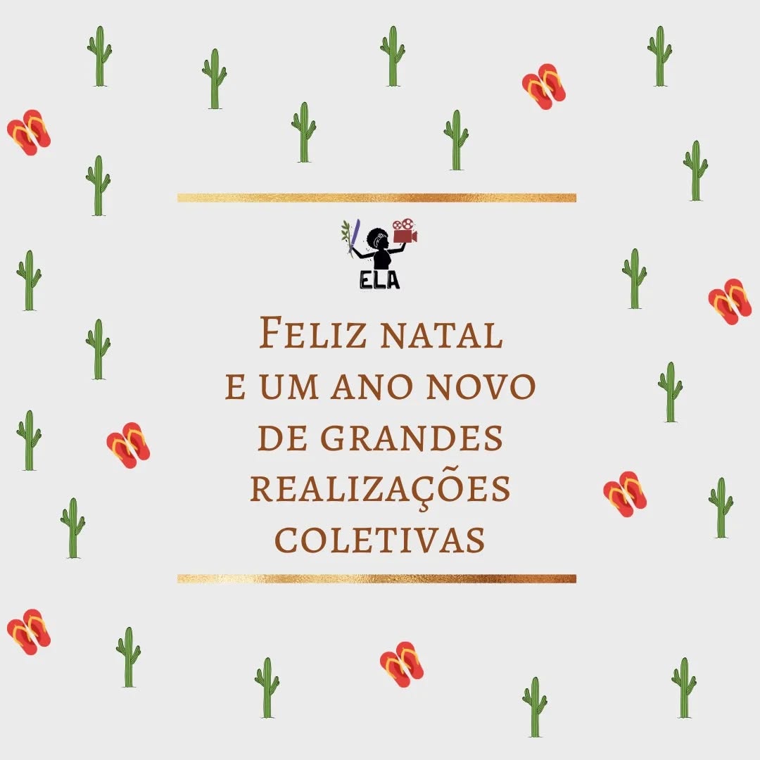 A todas, todos e todos que seguem de mãos dadas com a ELA, e aos que virão, desejamos que as festas de final de ano cheguem como um plano-sequência de encontros: luz quente, som de risos, mãos que se reconhecem!
Da nossa Chapada Diamantina reverberamos que a via insiste, o sol segue firme, a esperança se enquadra; o vento que risca a estrada e a coletividade faz trilha sonora. Somos muitos quadros formando um filme só — e é juntos que a história avança.
Boas festas e um novo ano de união, criação e resistência. 🎬✨