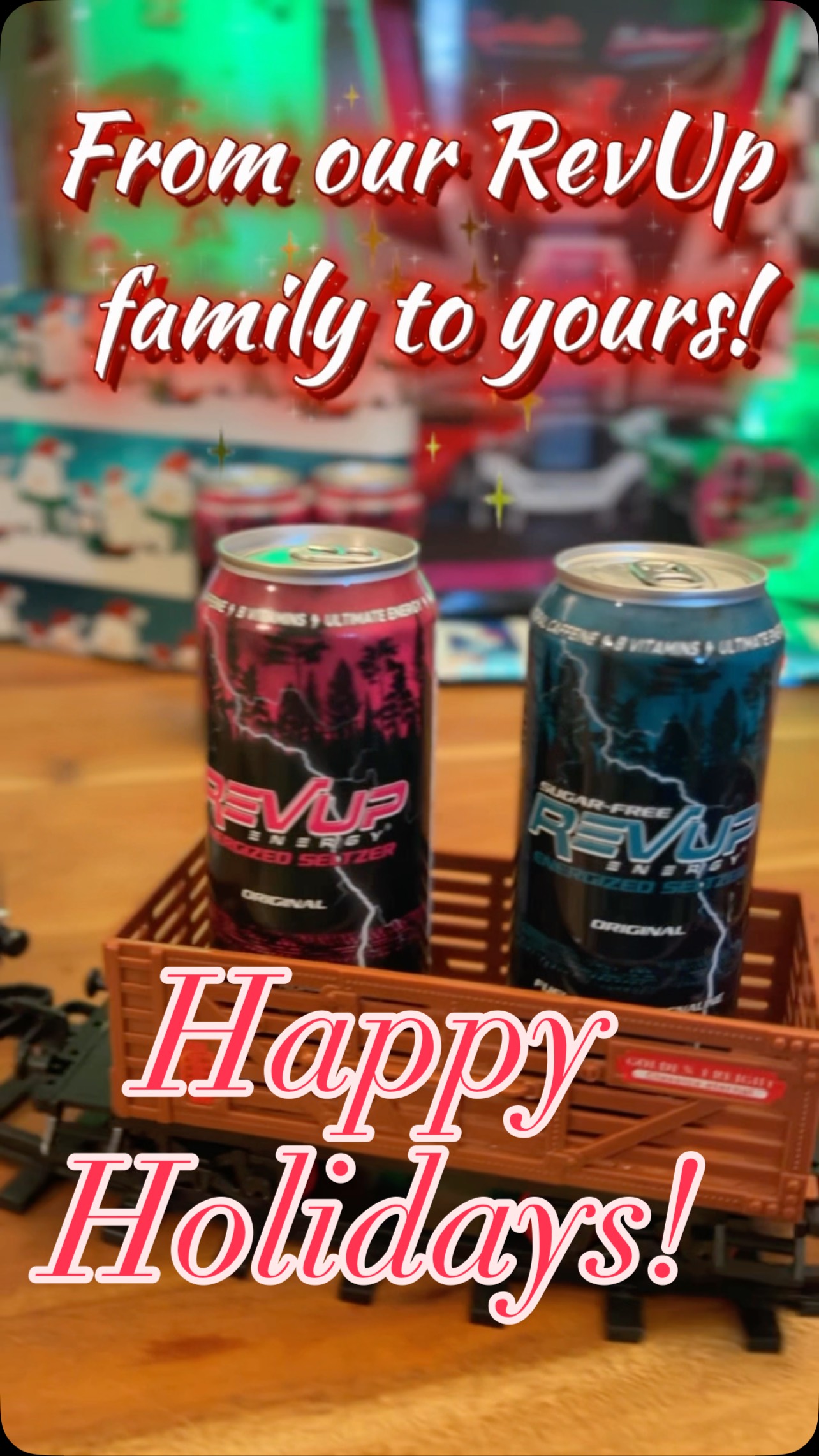 From our REVUP family to yours, warmest wishes for a wonderful and safe holiday season! 🎄☃️❄️
#revupenergy #fuelyouradrenaline #happyholidays #energydrink #communityfocused