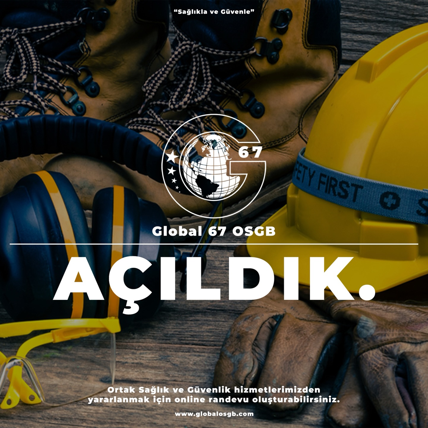 Global 67 OSGB sizlere profesyonel olarak iş sağlığı ve güvenliği çözümleri sunar. Ortak sağlık hizmetlerimiz için globalosgb.com adresini inceleyip online randevu oluşturabilirsiniz.
