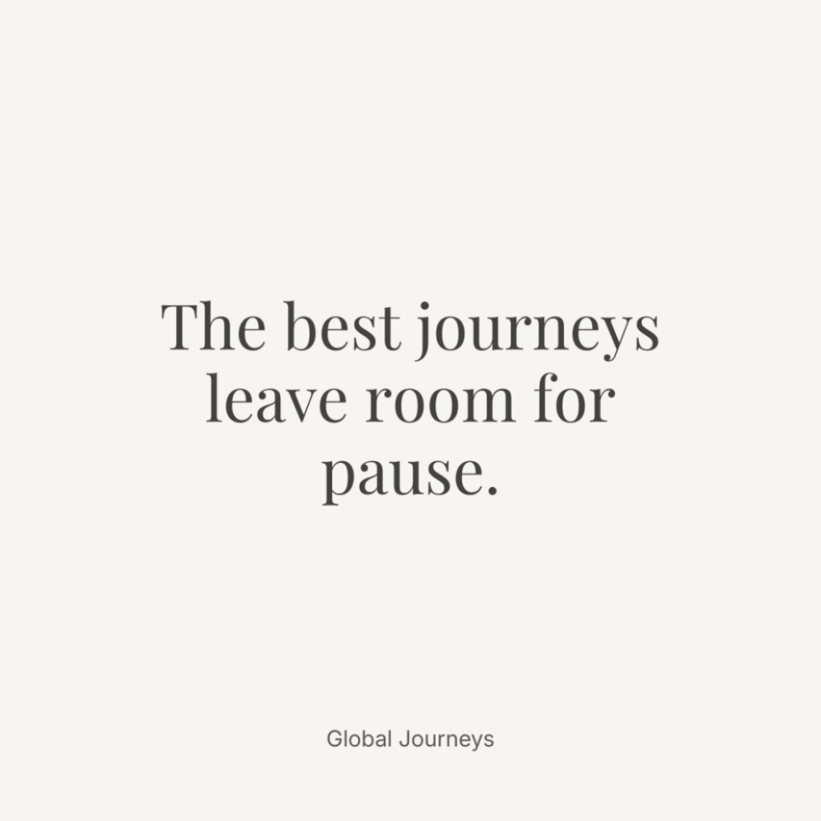 When everything is rushed, nothing is remembered.
We believe the most meaningful journeys are the ones that leave space — for rest, for discovery, for simply being present.
Because pause is part of the experience.
#GlobalJourneyz #LuxuryTravel #Travelpause #IndiaTravel #BeyondJourneys