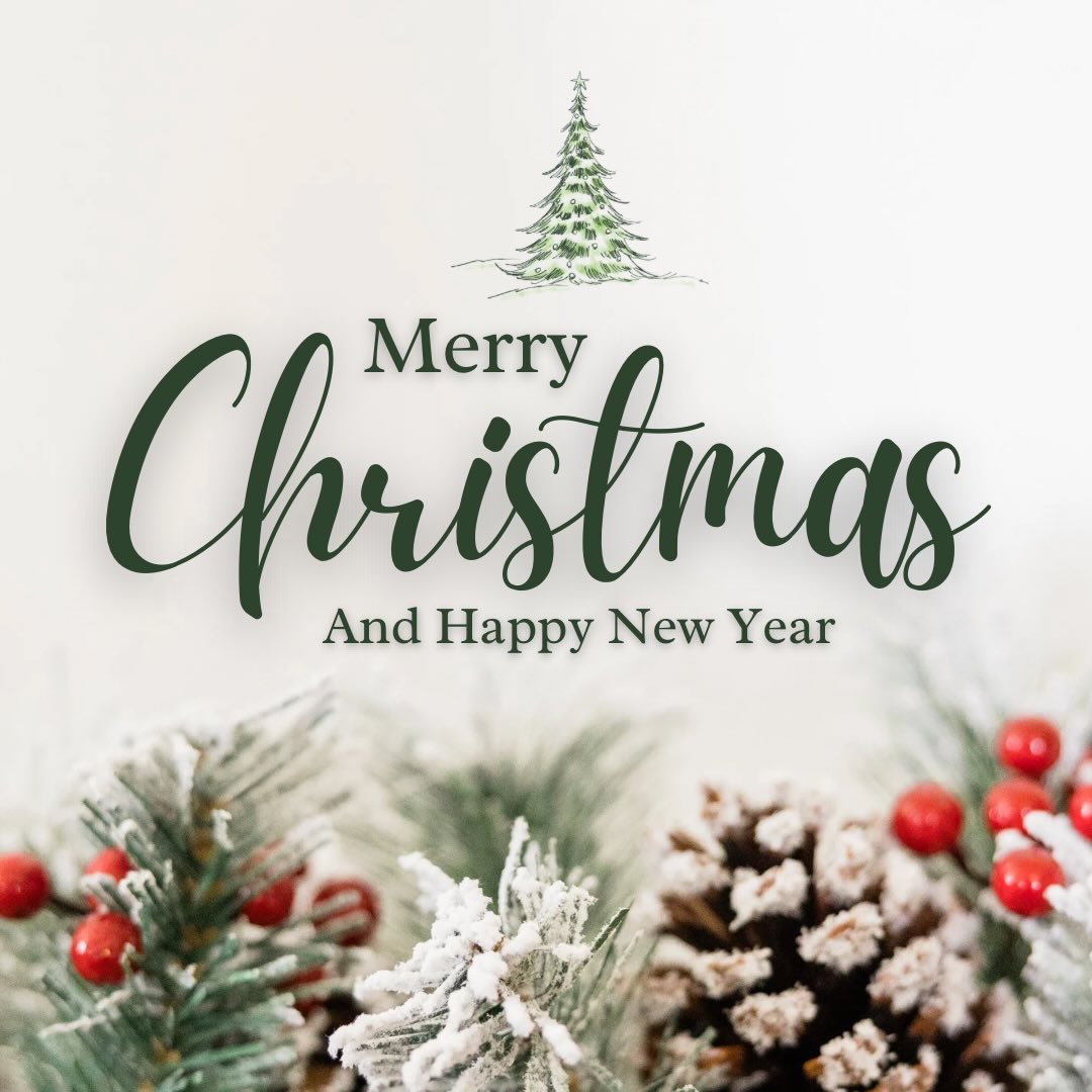 Wishing all our wonderful clients, a Merry Christmas and a Happy New Year. Thank you for trusting in us for your veterinary services. Stay safe and we will return Monday.