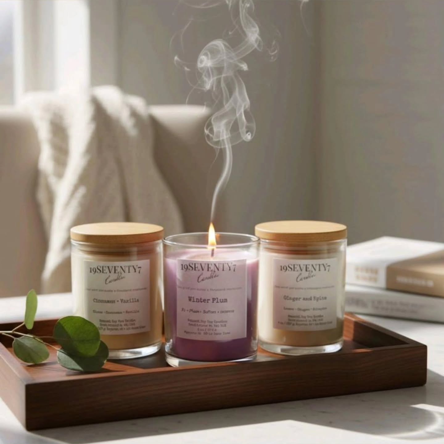 6 oz box set. 🎁 The perfect gift all in one box. Enjoy these festive fall/winter favorites. 🍂❄️ These small candles pack long-lasting fragrance that'll light up any space. ✨ #gift #box #candles #fragrance #space fall winter favorites
19seventy7candles.com