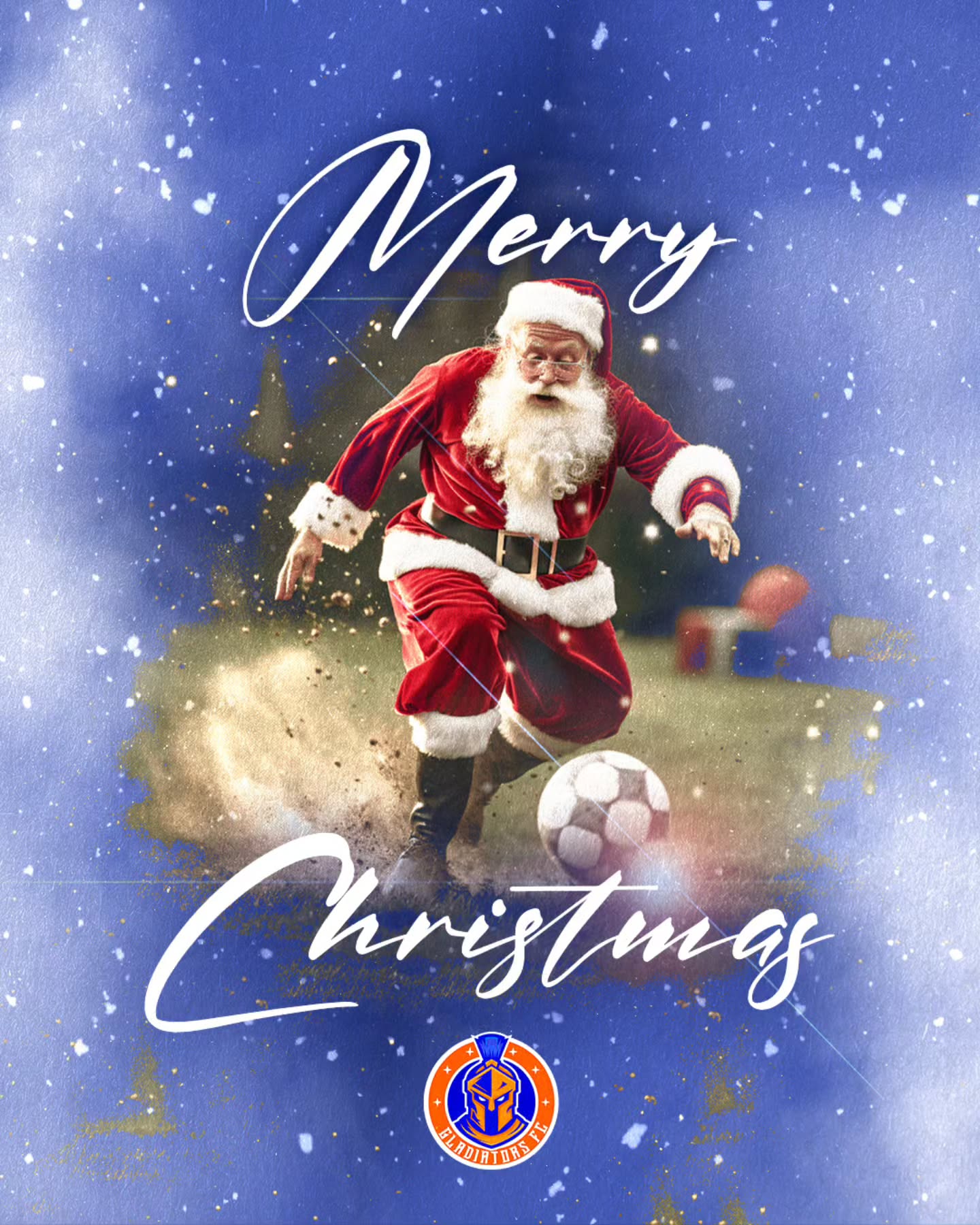 ๐โฝ๏ธ Merry Christmas from all of us at Gladiators FC!
Wishing our players, families, coaches, and supporters a day filled with joy, peace, and quality time with loved ones. Thank you for being part of our Gladiators family. โค๏ธโจ