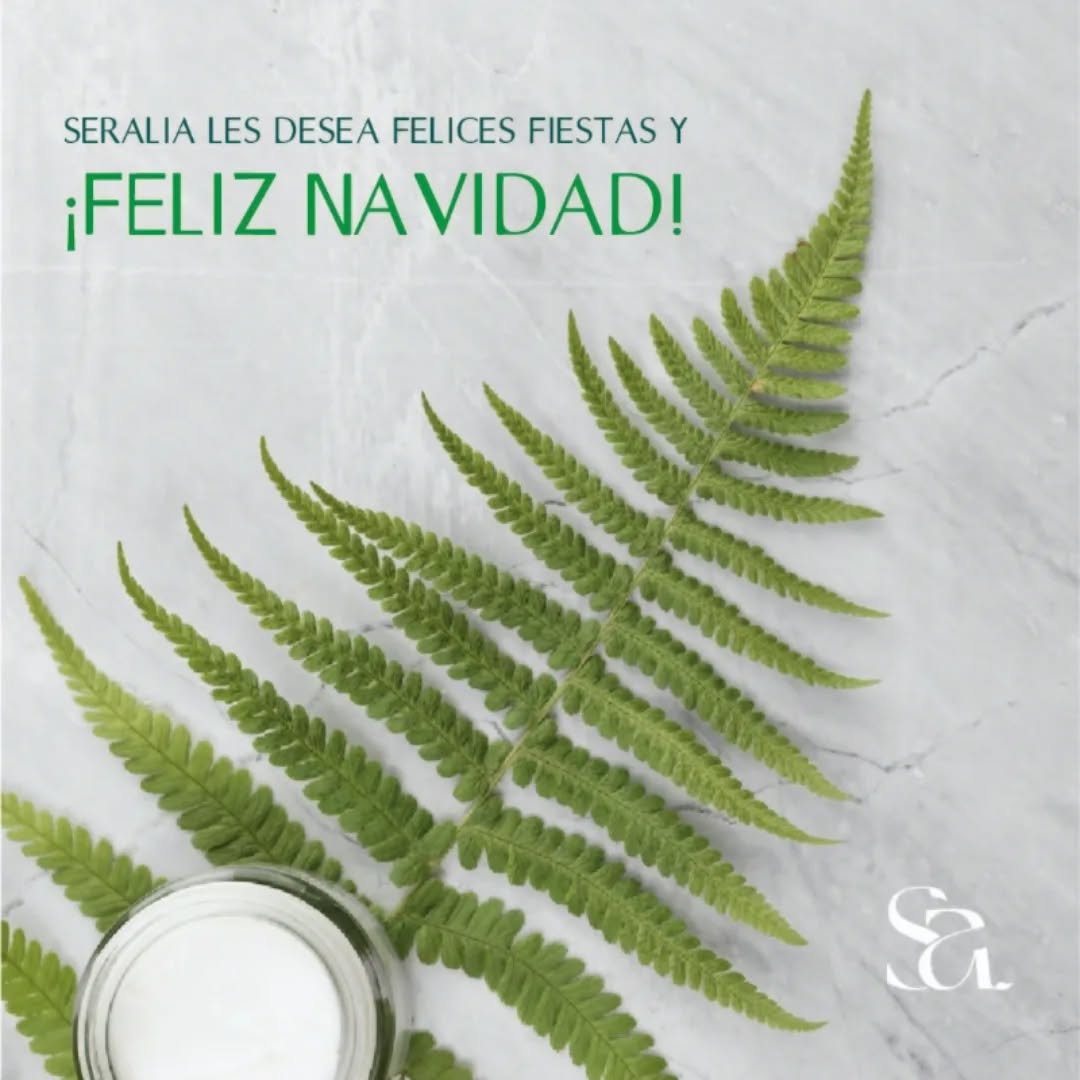 ✨ Feliz Navidad ✨
Que esta temporada esté llena de luz, bienestar y belleza natural 🌿
Gracias por confiar en Seralia, donde cuidamos de ti con lo mejor de la naturaleza.
Que el amor propio sea tu mejor regalo esta Navidad 💚
#FelizNavidad #Seralia #BellezaNatural #RegalosConSentido #navidadnatural
