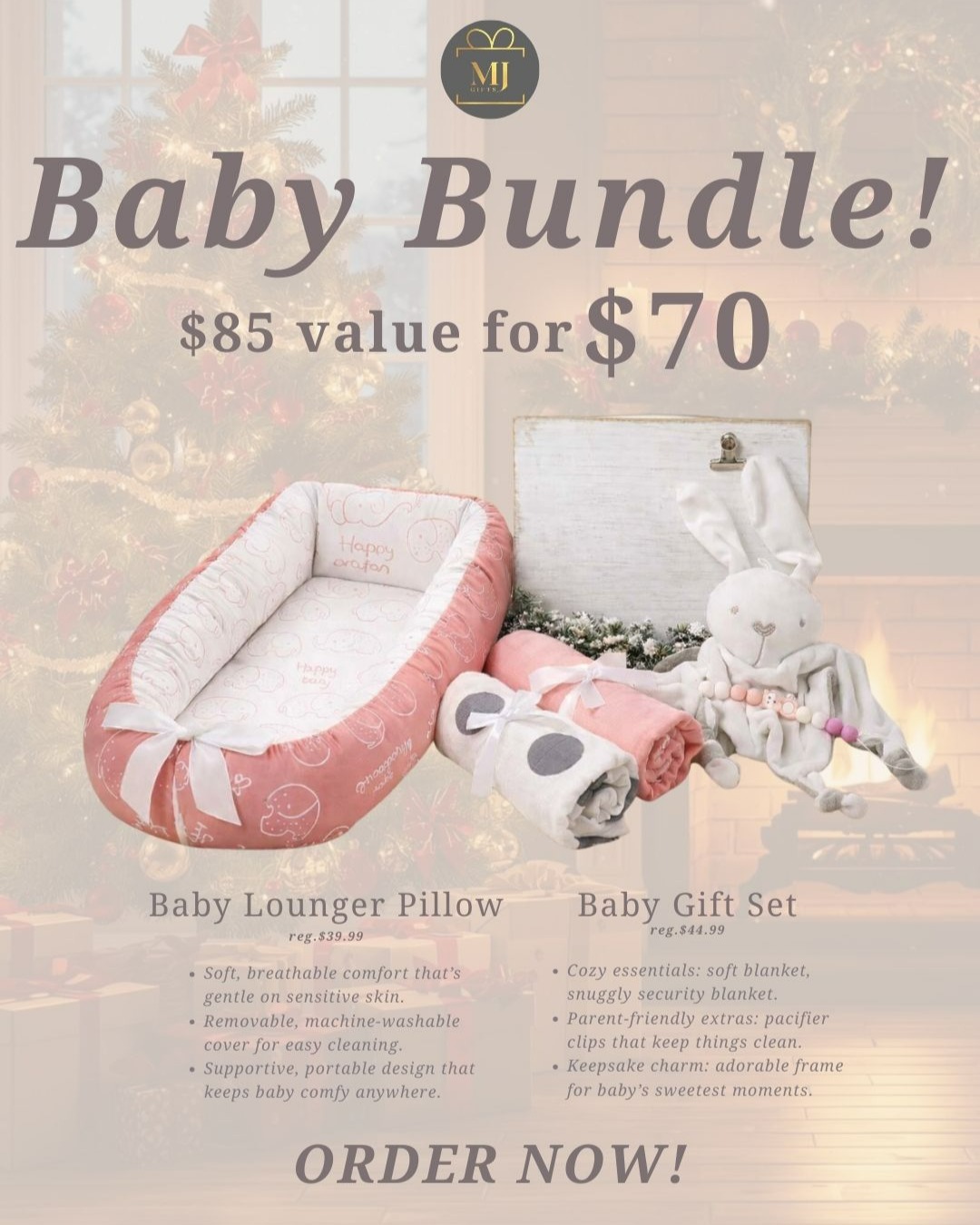 Mix, match, and bundle our soft essentials into a cozy set made just for them.
Perfect for Christmas, baby showers, or welcoming a little one home 🤍
Link in bio!
#infantgifts #babyshower #babygifts